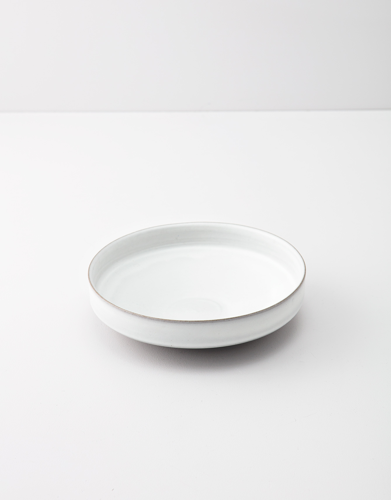 Vit skål i keramik Image 0