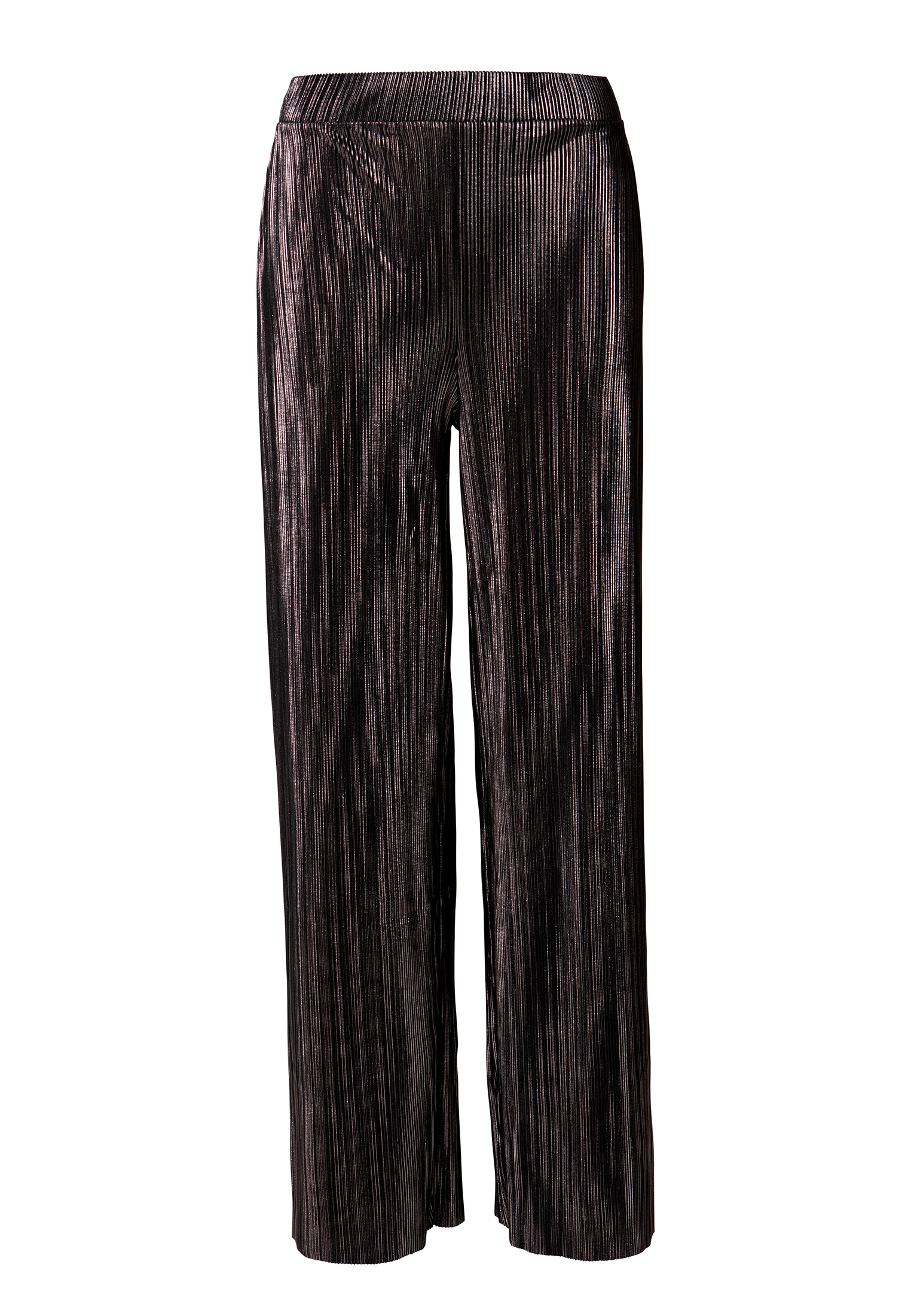 Shimmering pleated wide trousers thumbnail 7