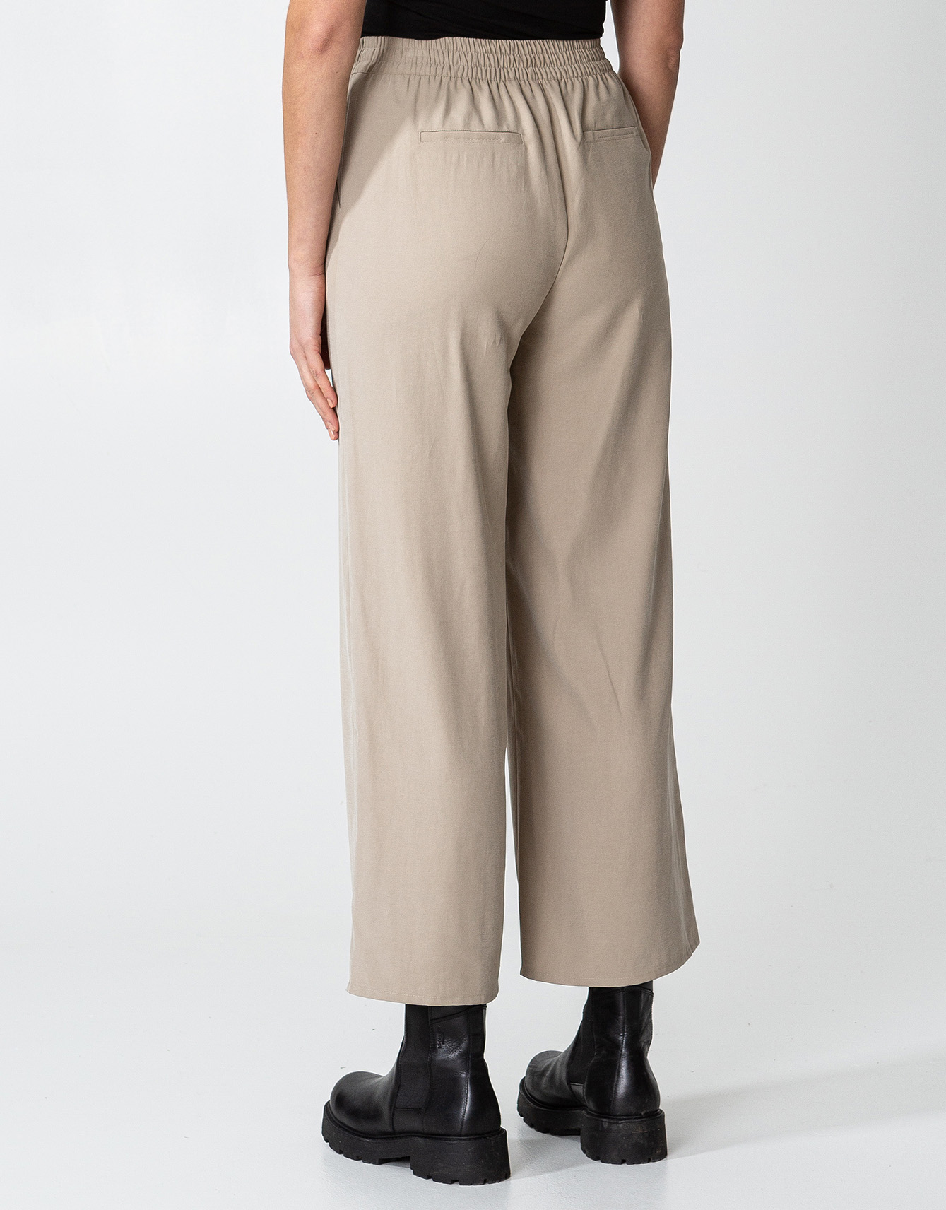 Wide elasticated waist trousers thumbnail 4