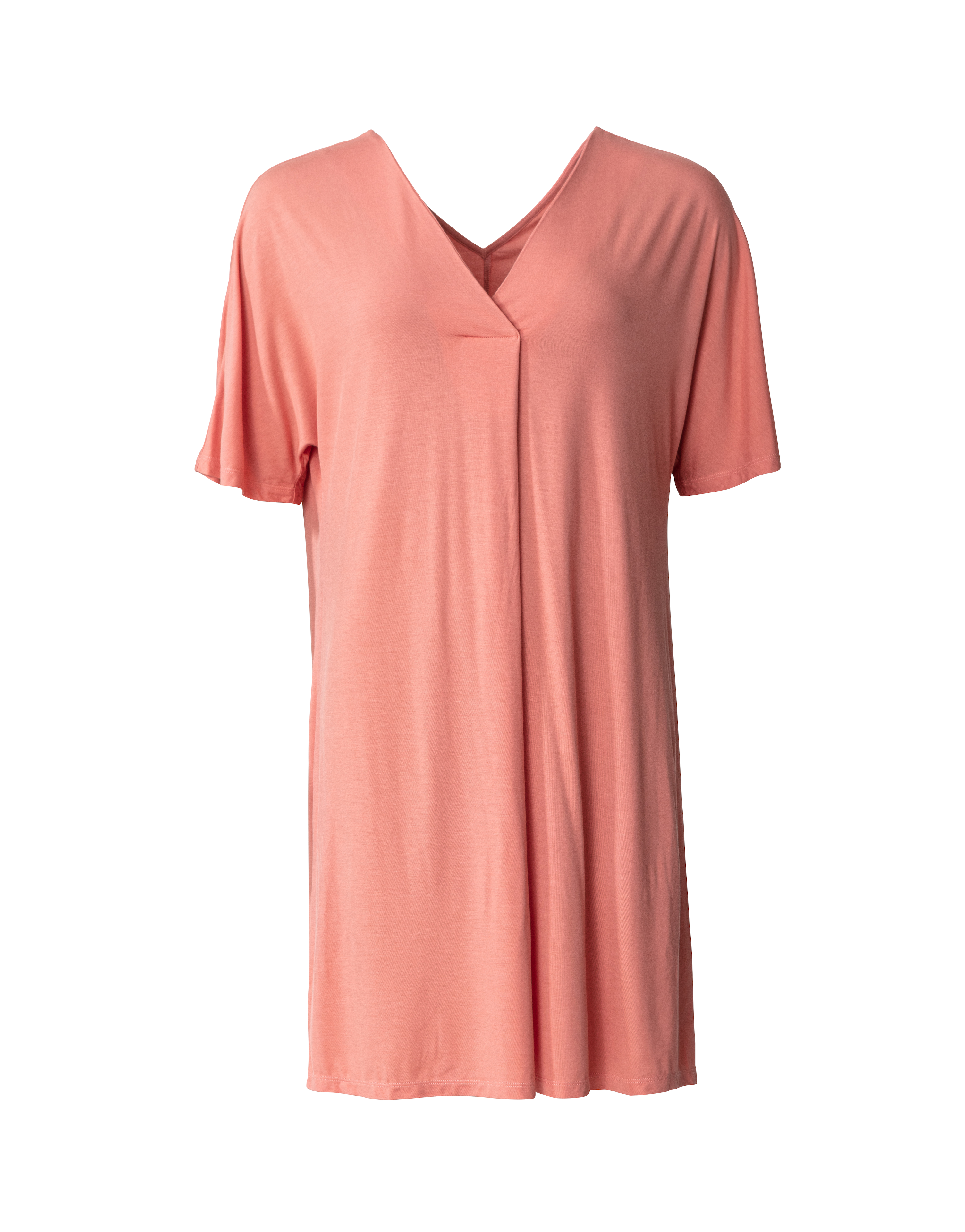 V-neck solid jersey tunic thumbnail 5