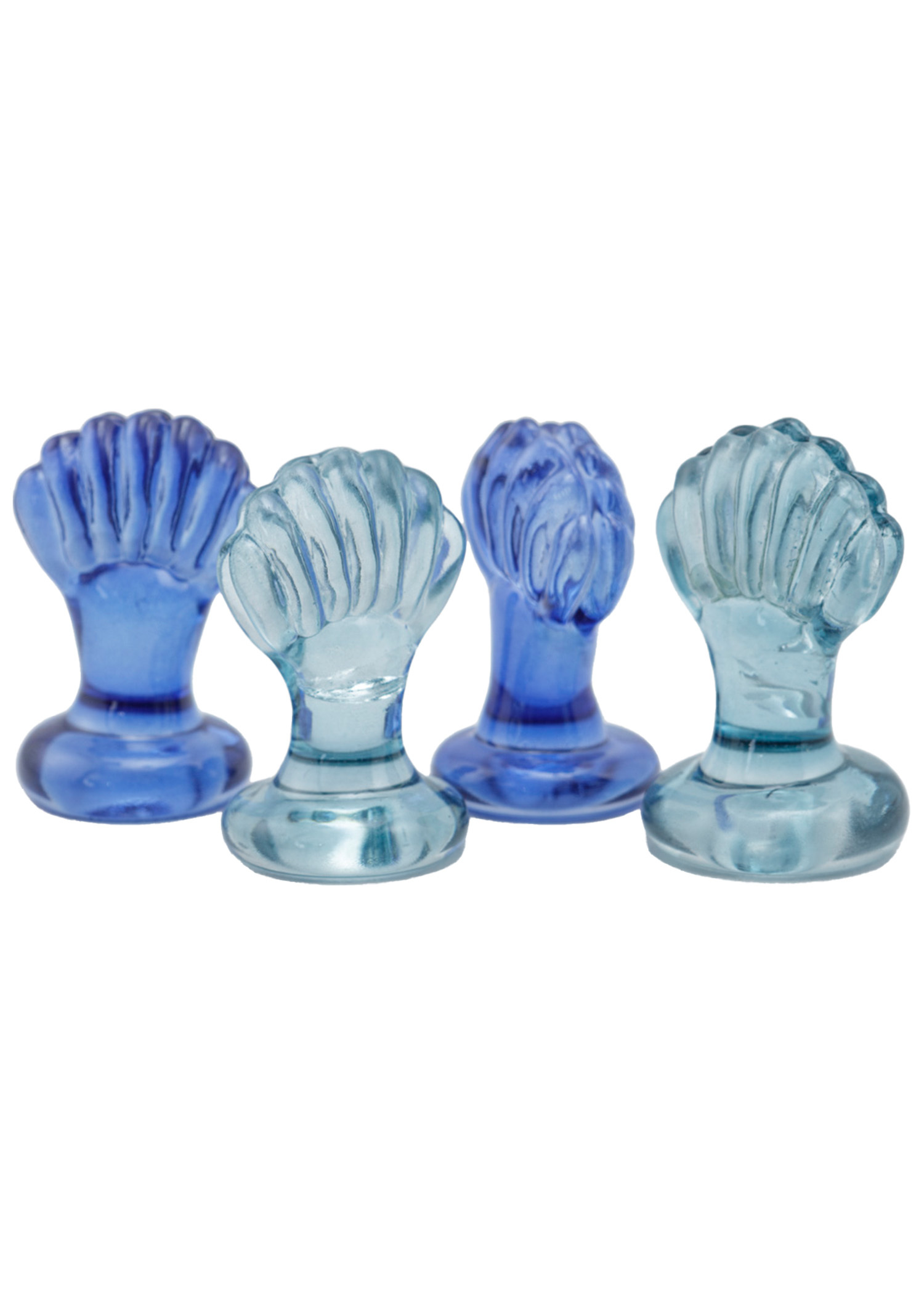 4-pack shell glass placecard holders Image 0