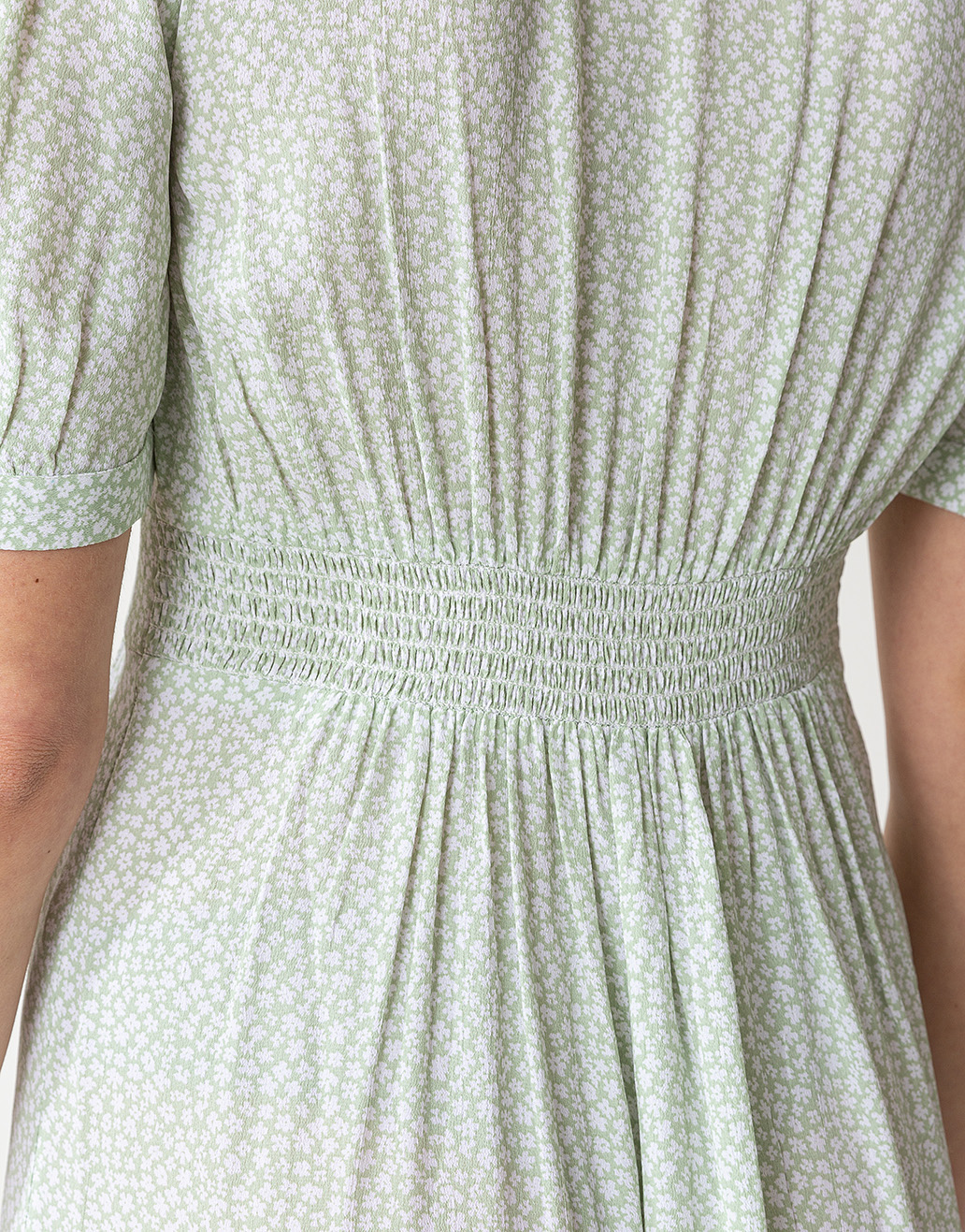 Patterned short sleeve dress thumbnail 6