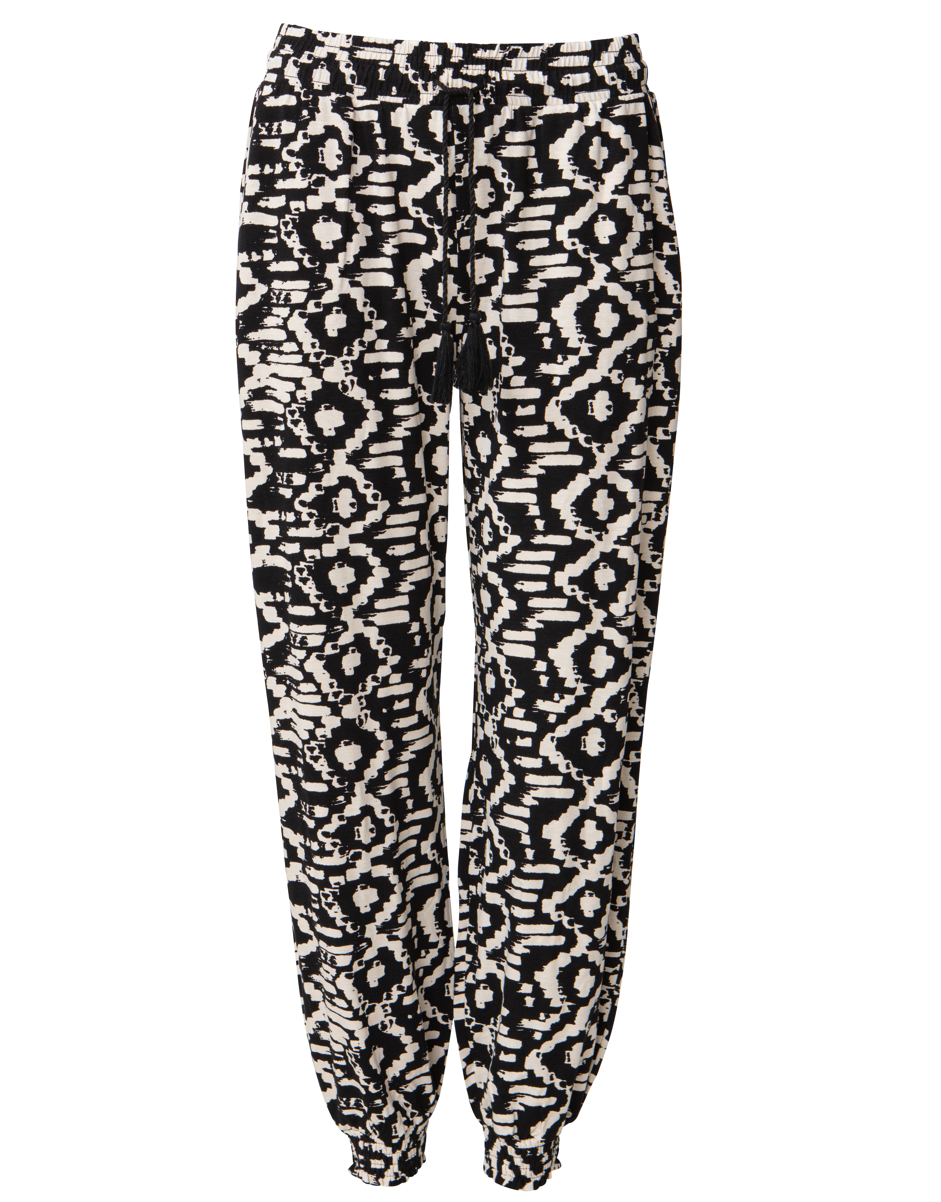 Patterned jersey trousers thumbnail 5