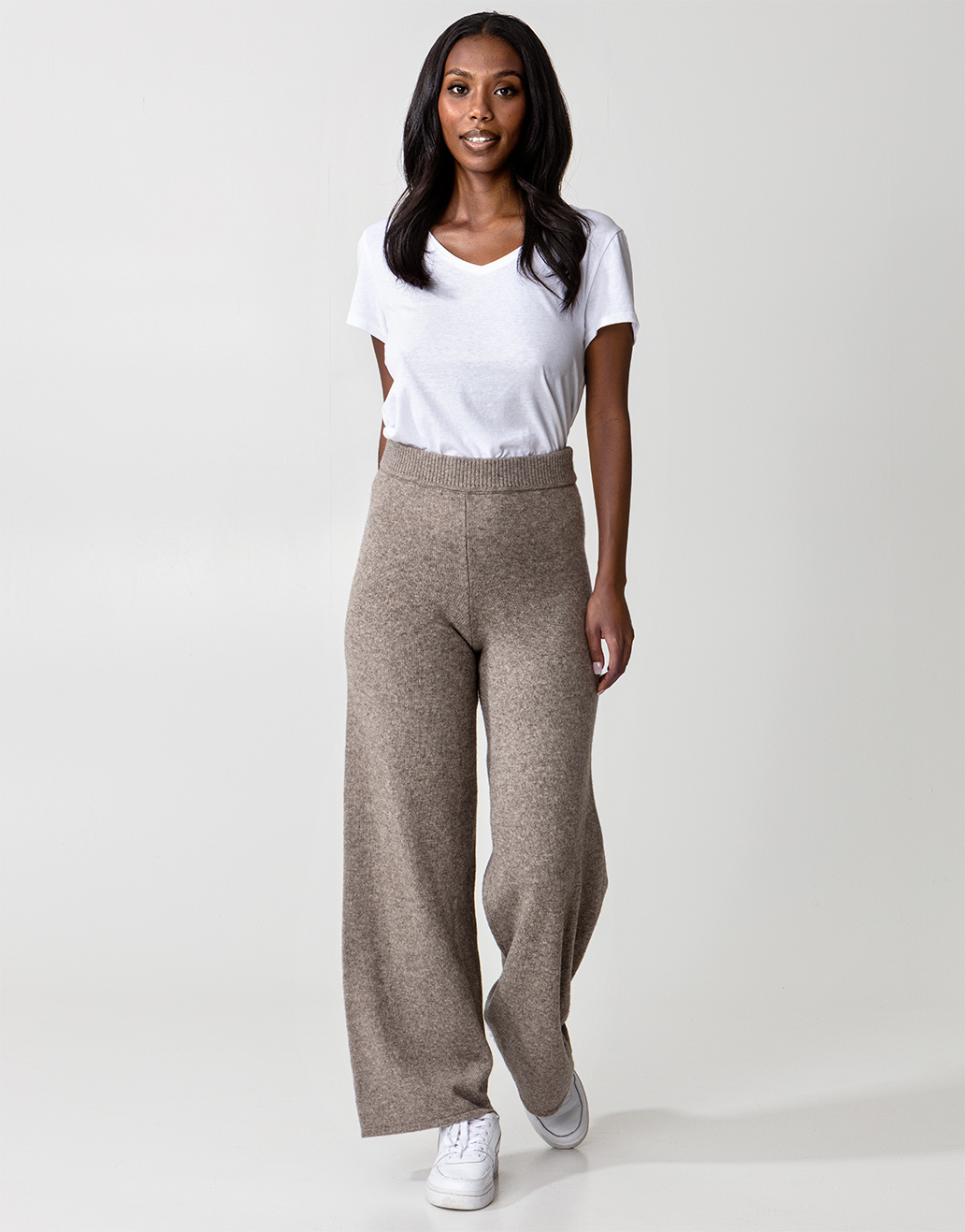 Knitted yak wool trouser Image 0