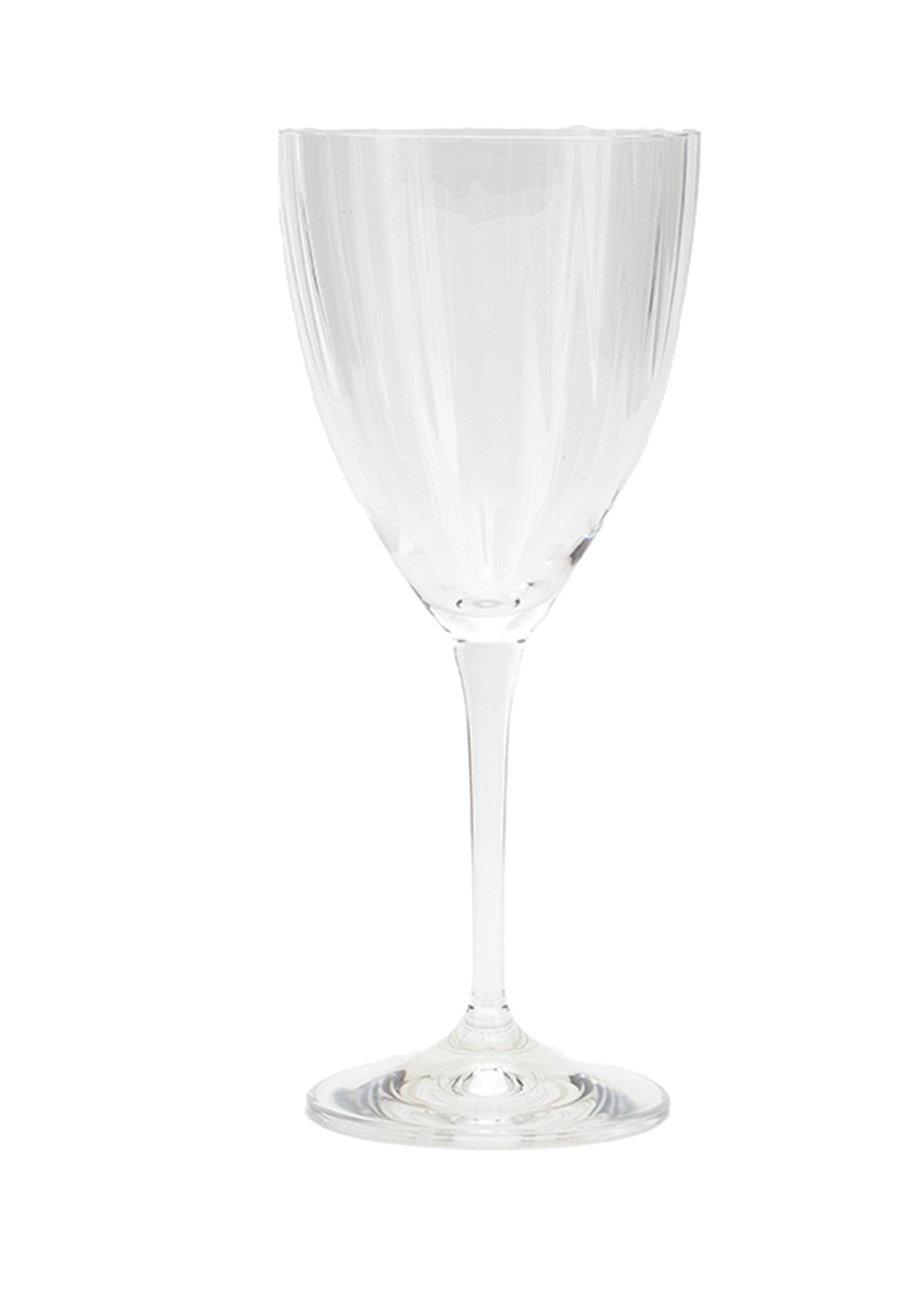 Weißweinglas mit Wellentextur Image 0