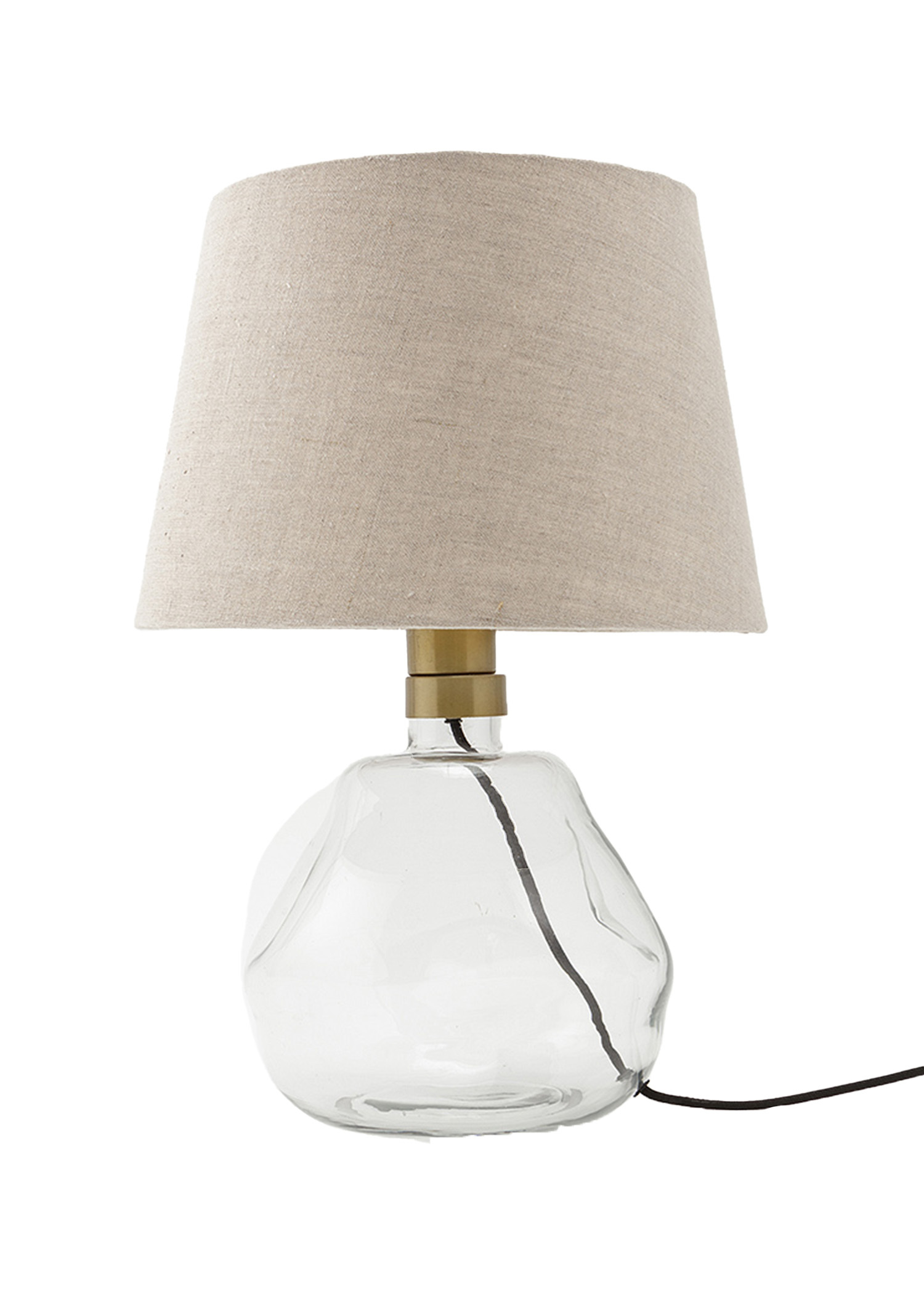 Handgjord bordslampa i glas Image 0