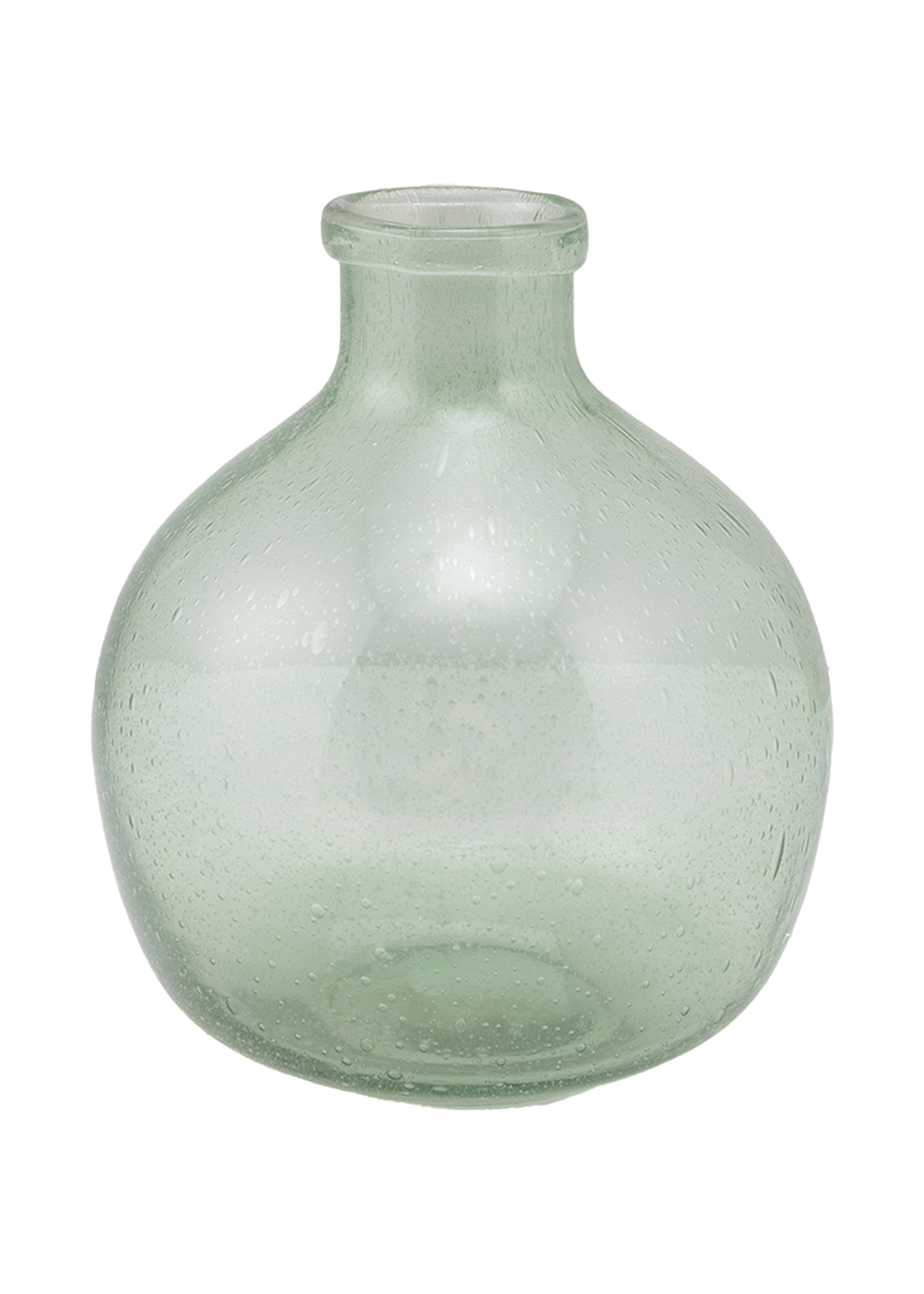 Round large glass vase thumbnail 0