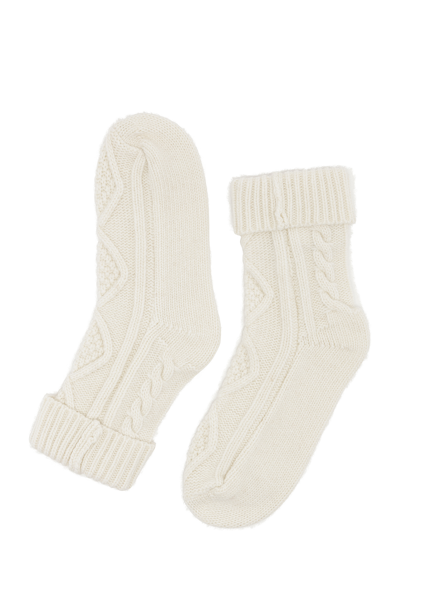 Cable knit socks Image 0