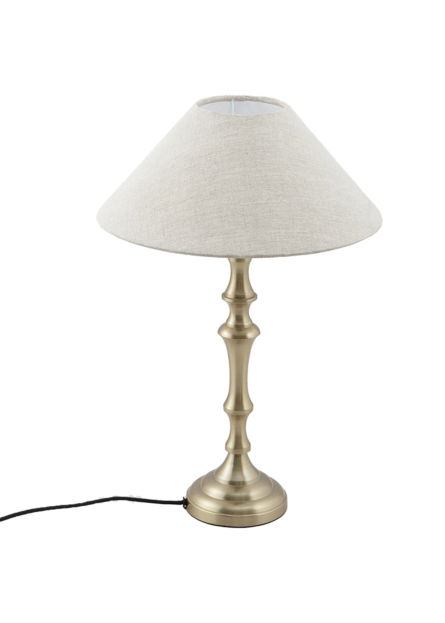 White cotton lampshade