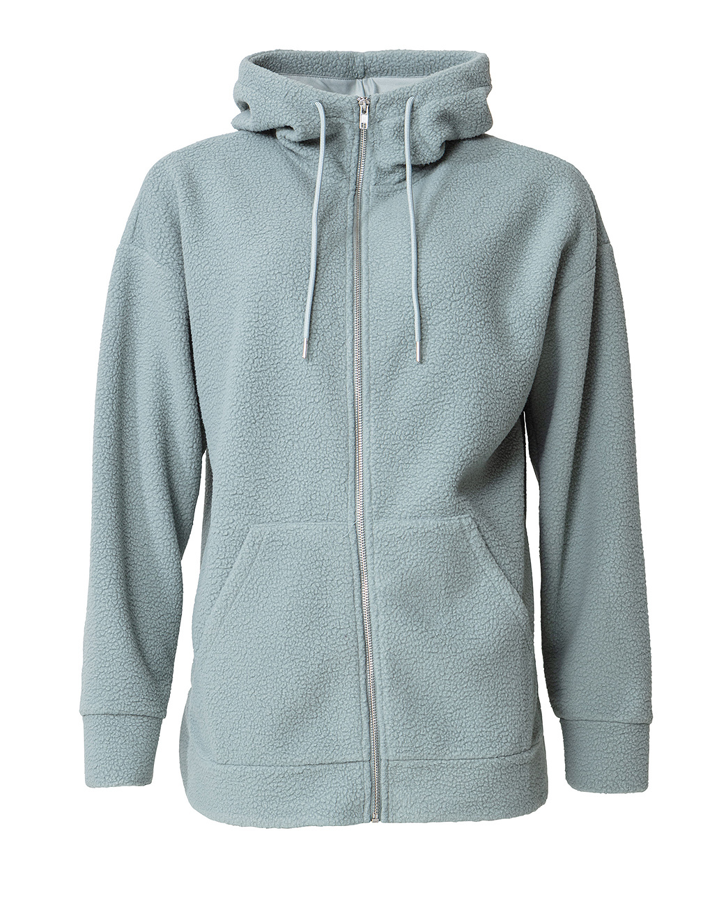 Fleece hoodie in recycled polyester thumbnail 9