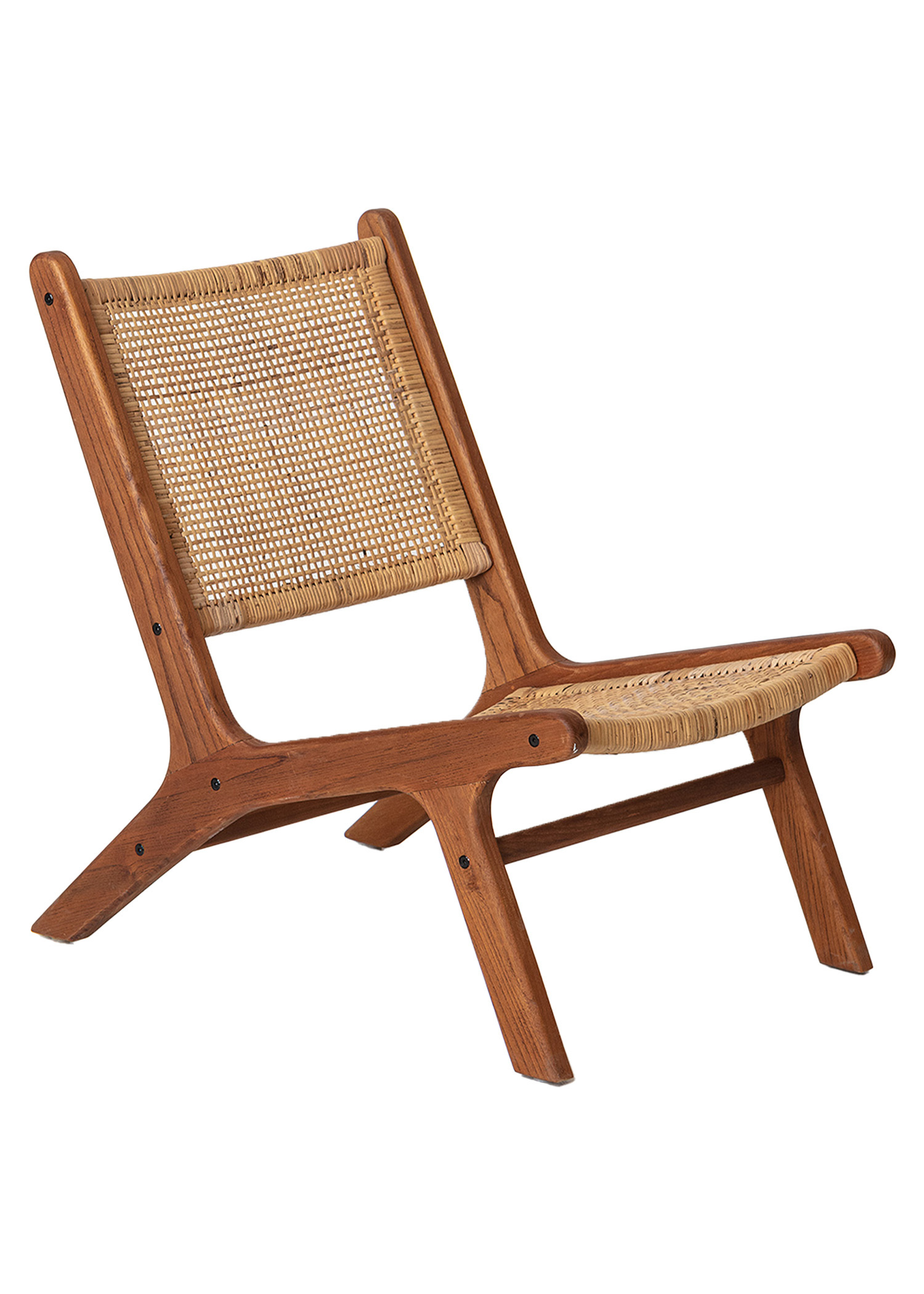 Handgefertigter Stuhl aus Rattan Image 0