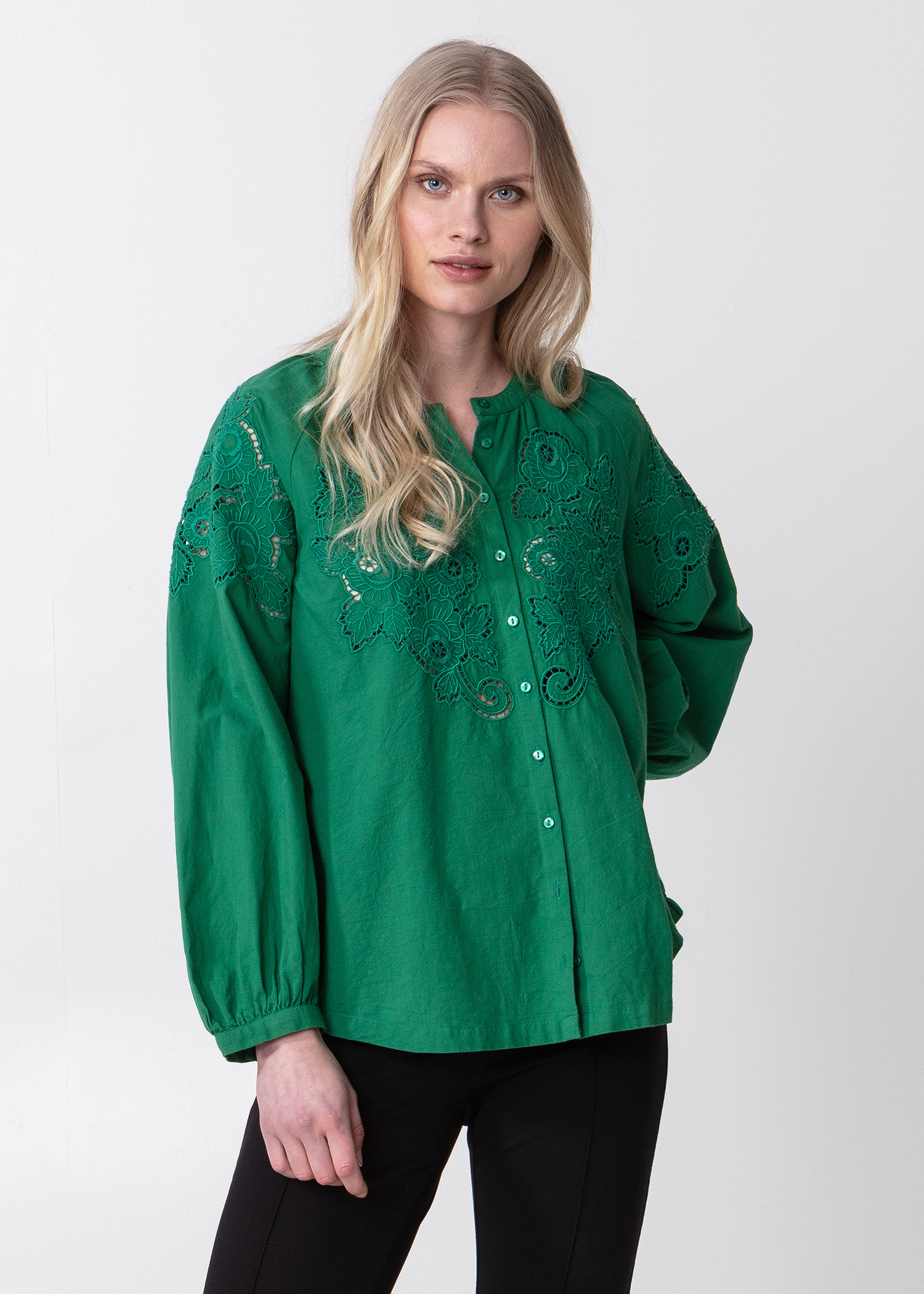 Embroidered blouse Image 0