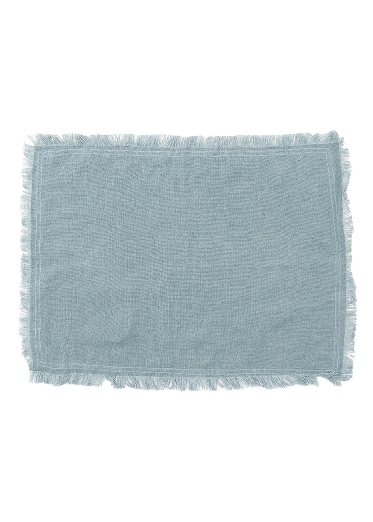 Linen placemat with fringe Image 0