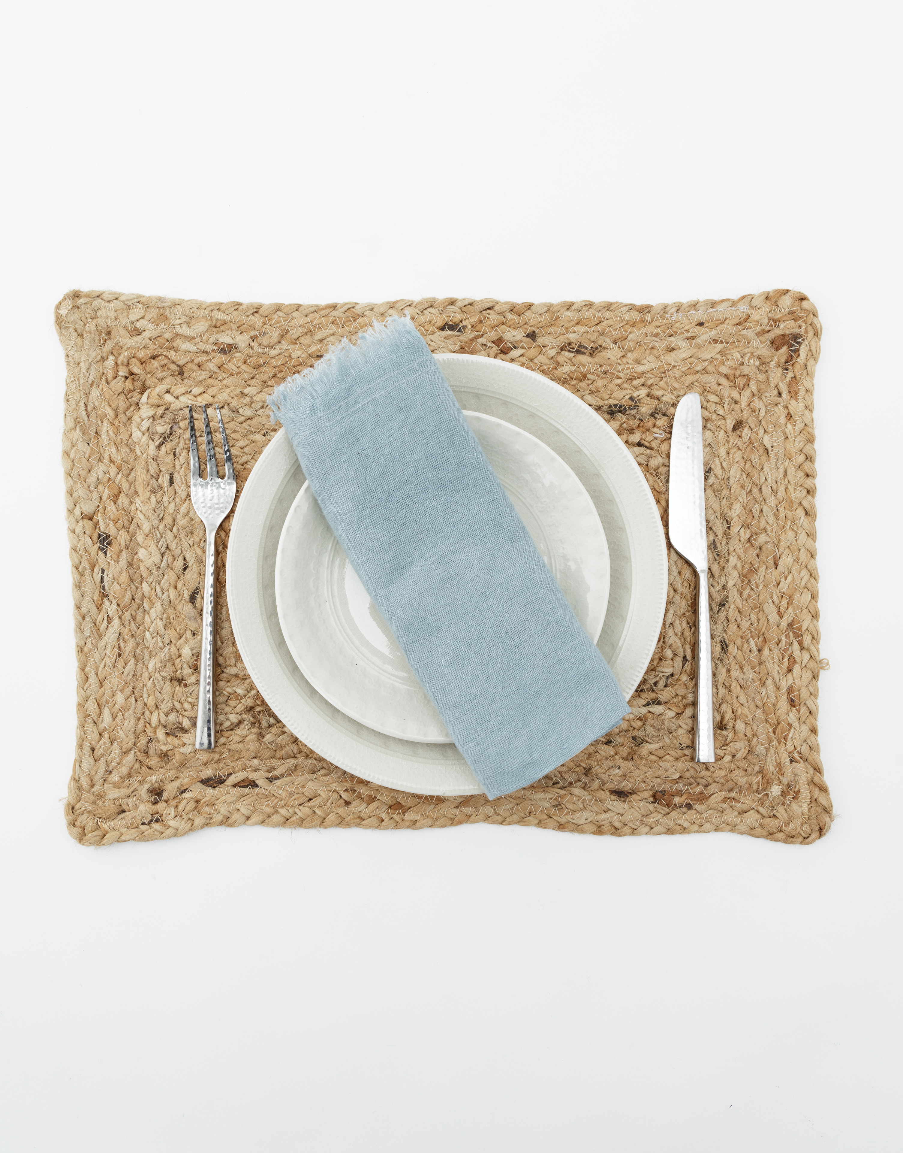 2 pack linen napkin with fringes thumbnail 2