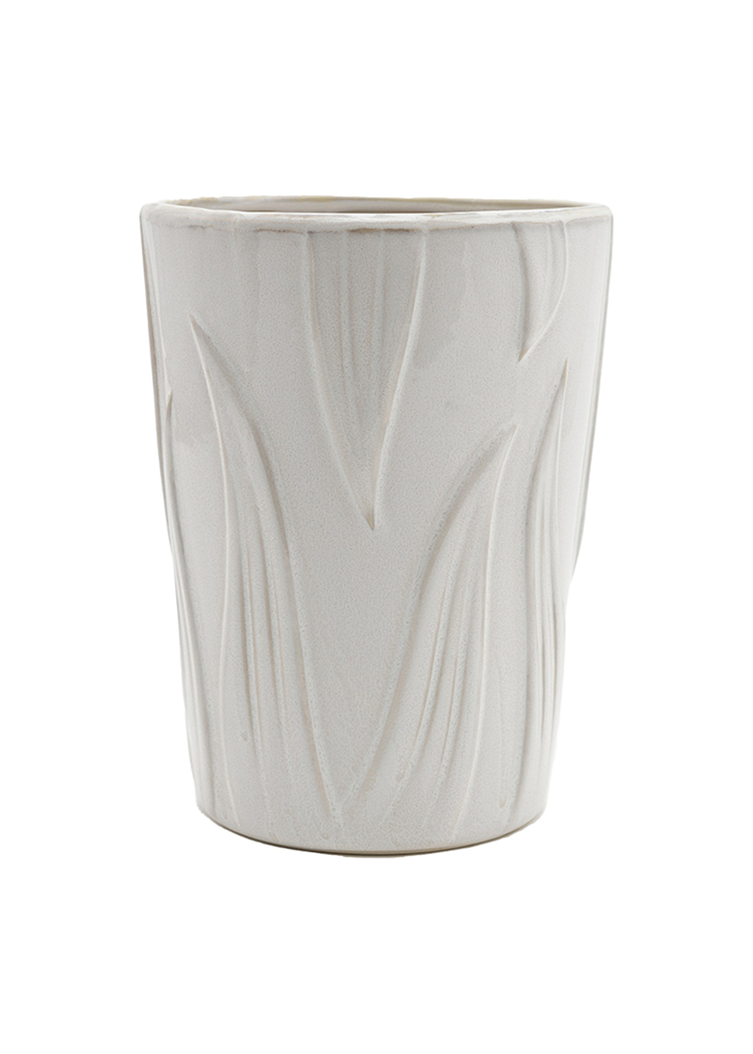 Cream coloured vase