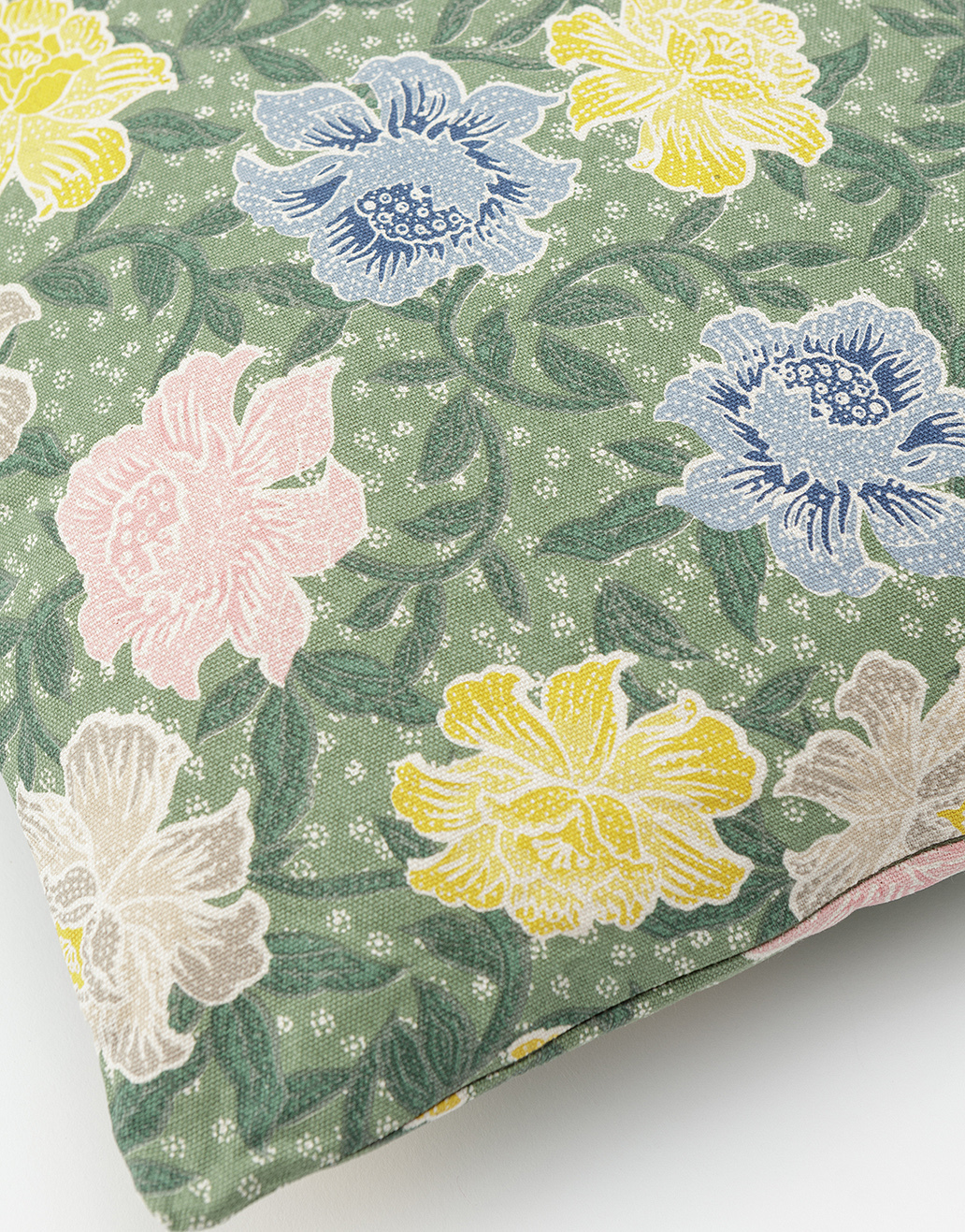 Floral patterned cushion thumbnail 2