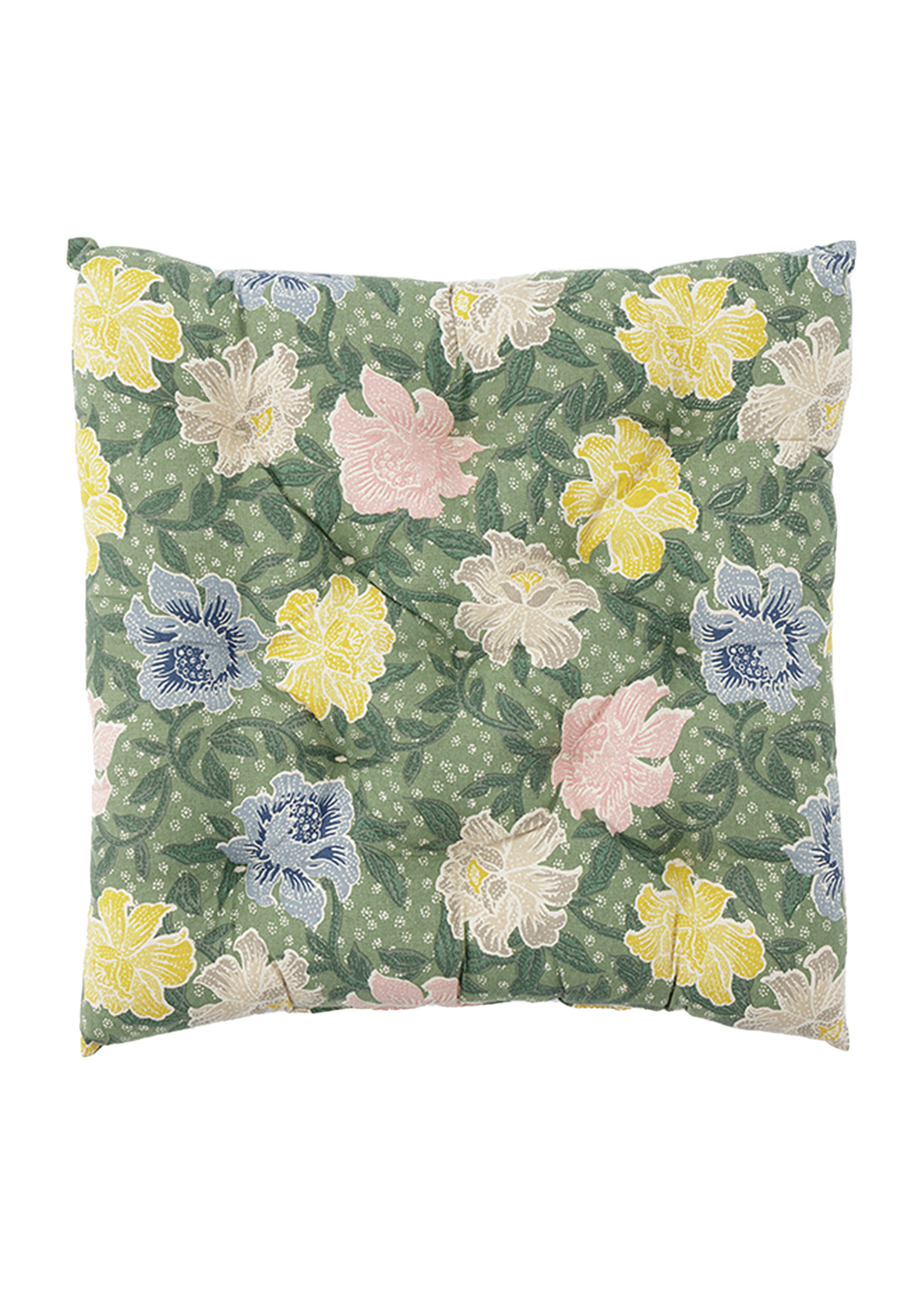 Seat pad with floral pattern thumbnail 0