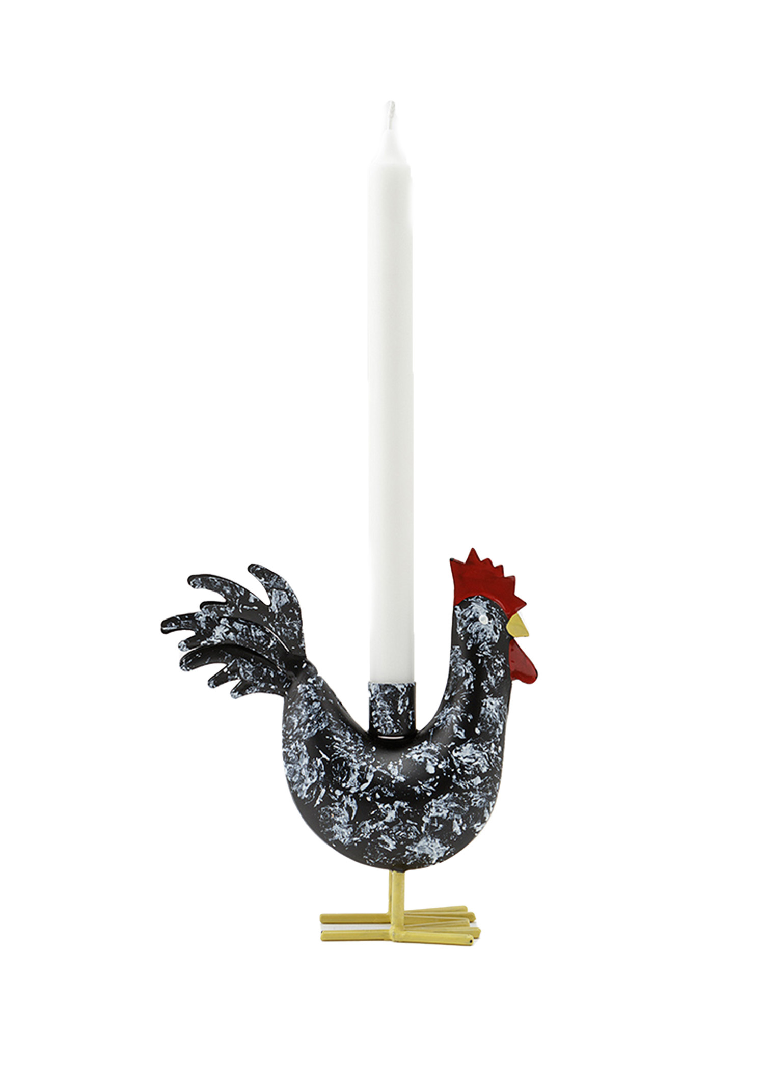 Kerzenhalter in Hahnen-Form Image 0