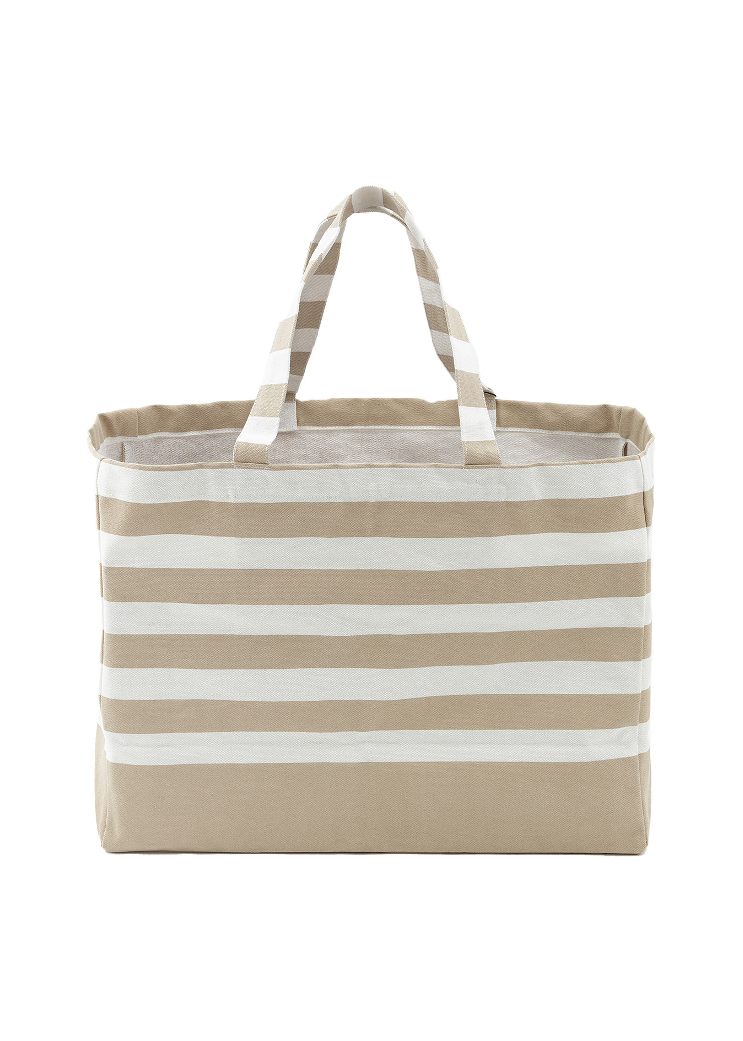 Striped beach bag Image 0