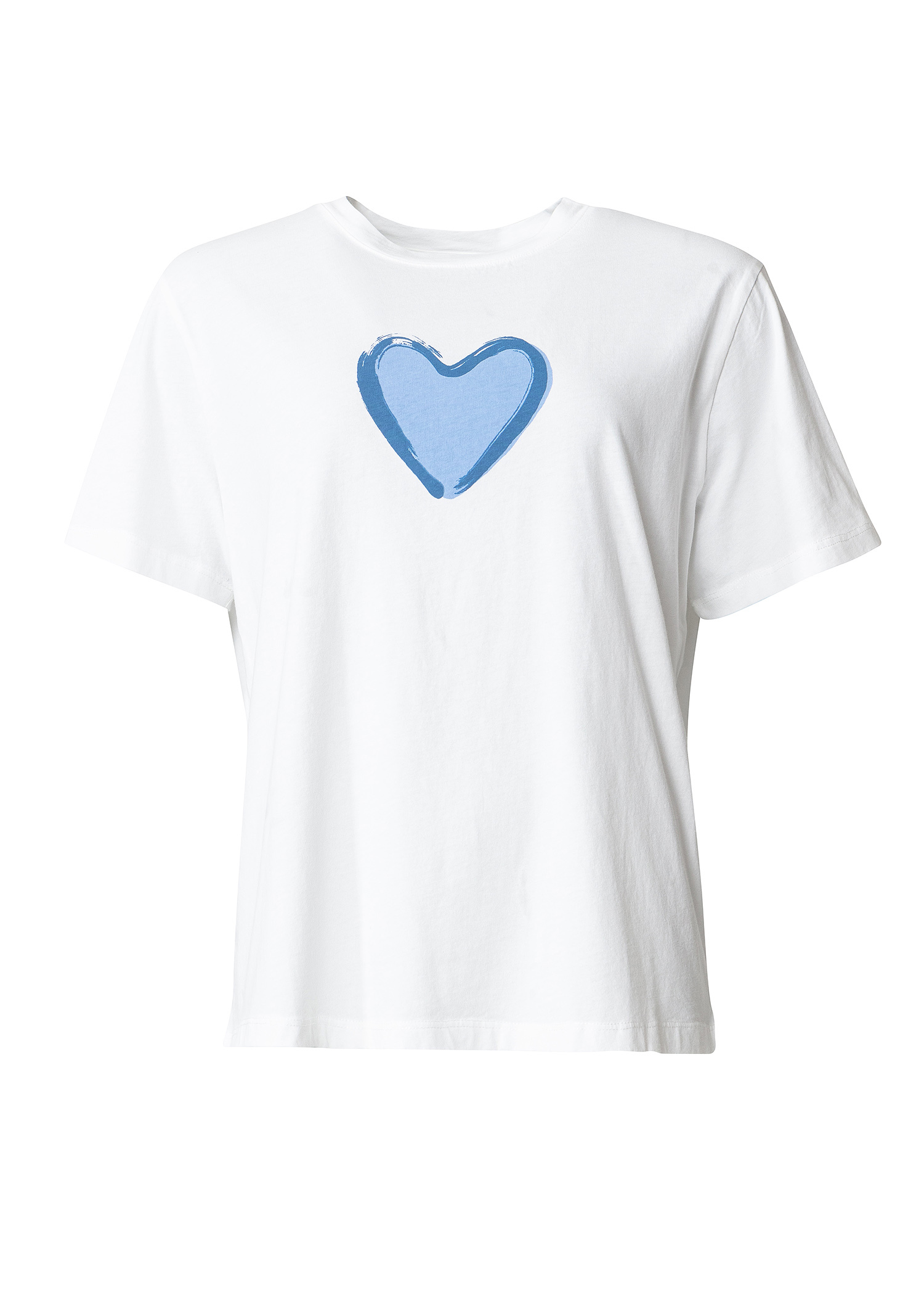Heart print t-shirt thumbnail 4