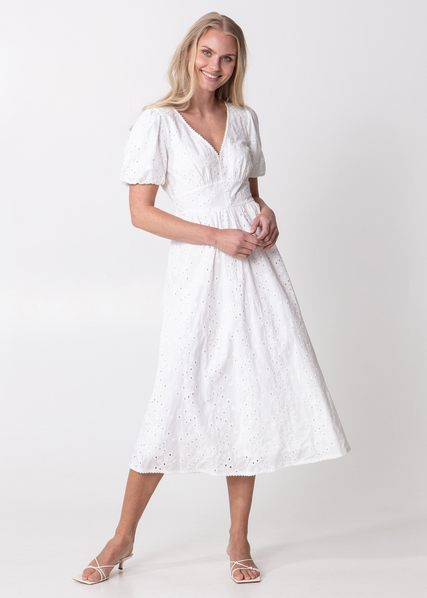Broderie anglaise dress Image 0