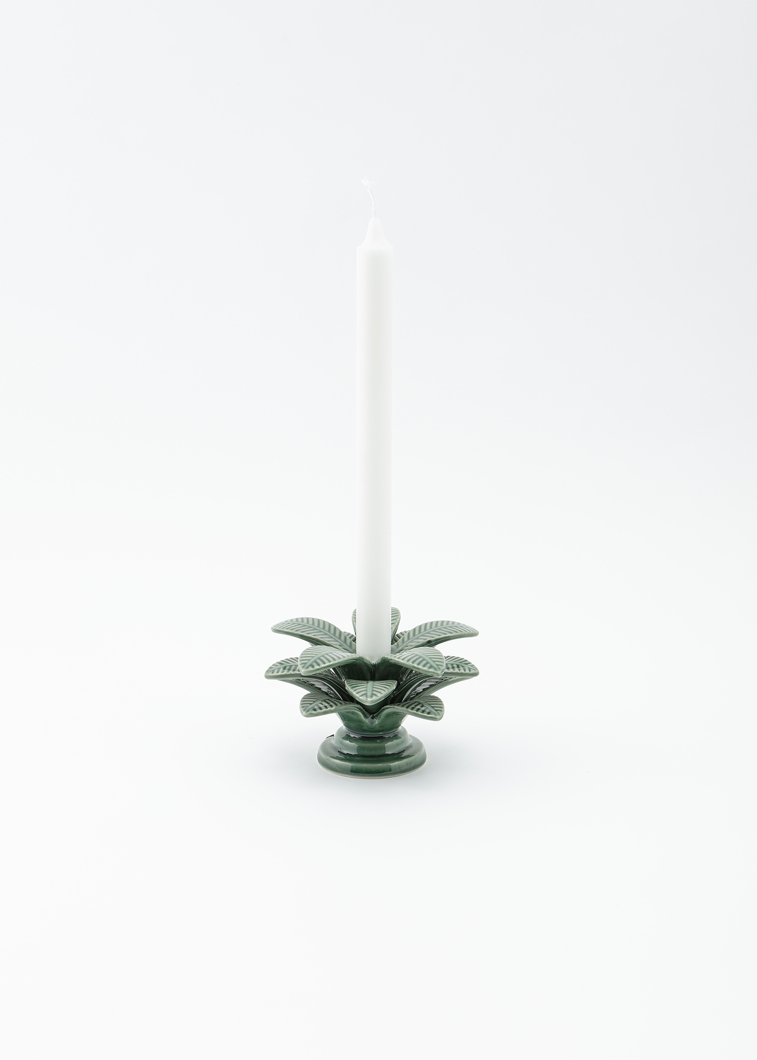 Small palm tree candle holder thumbnail 1