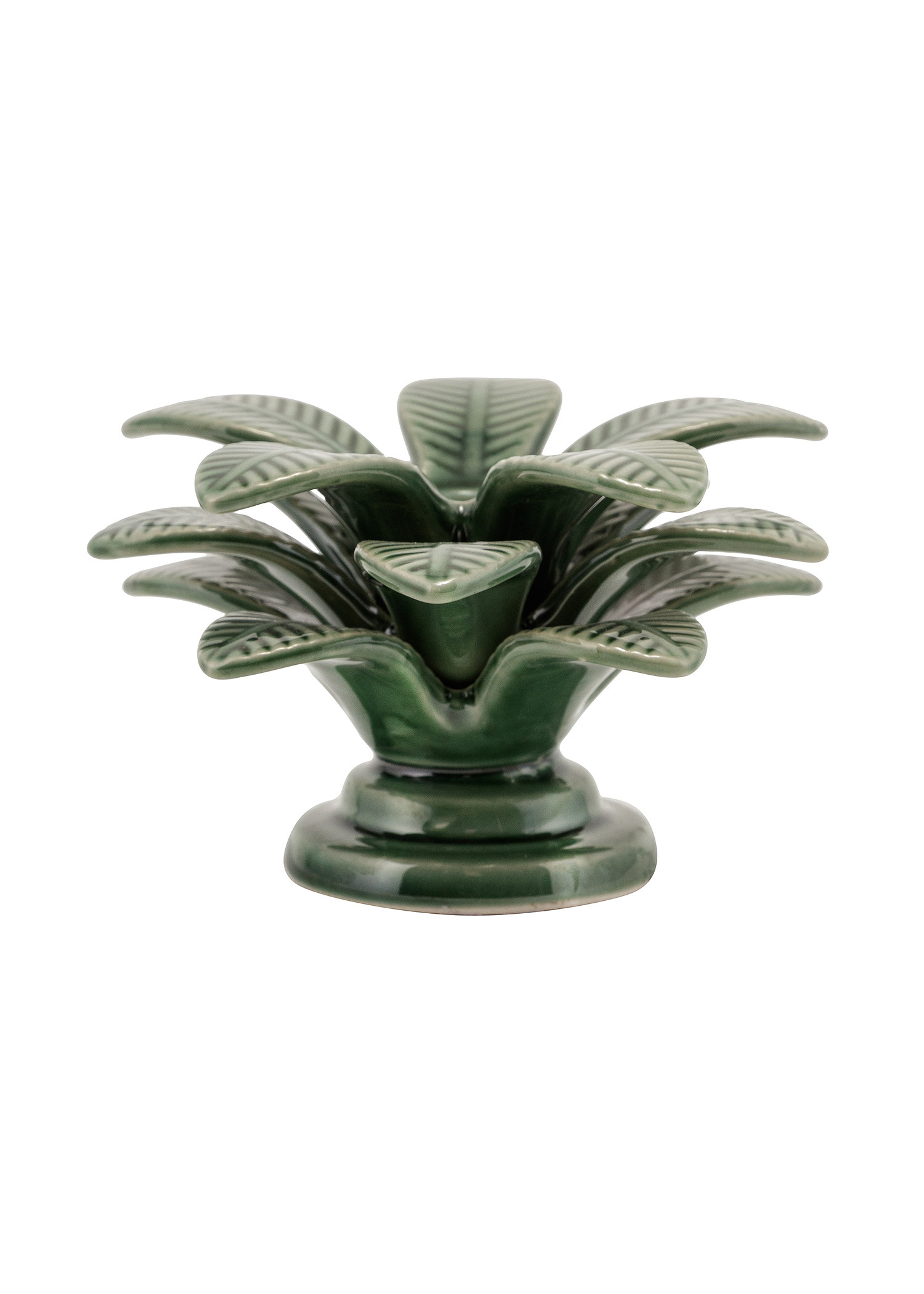 Small palm tree candle holder thumbnail 0