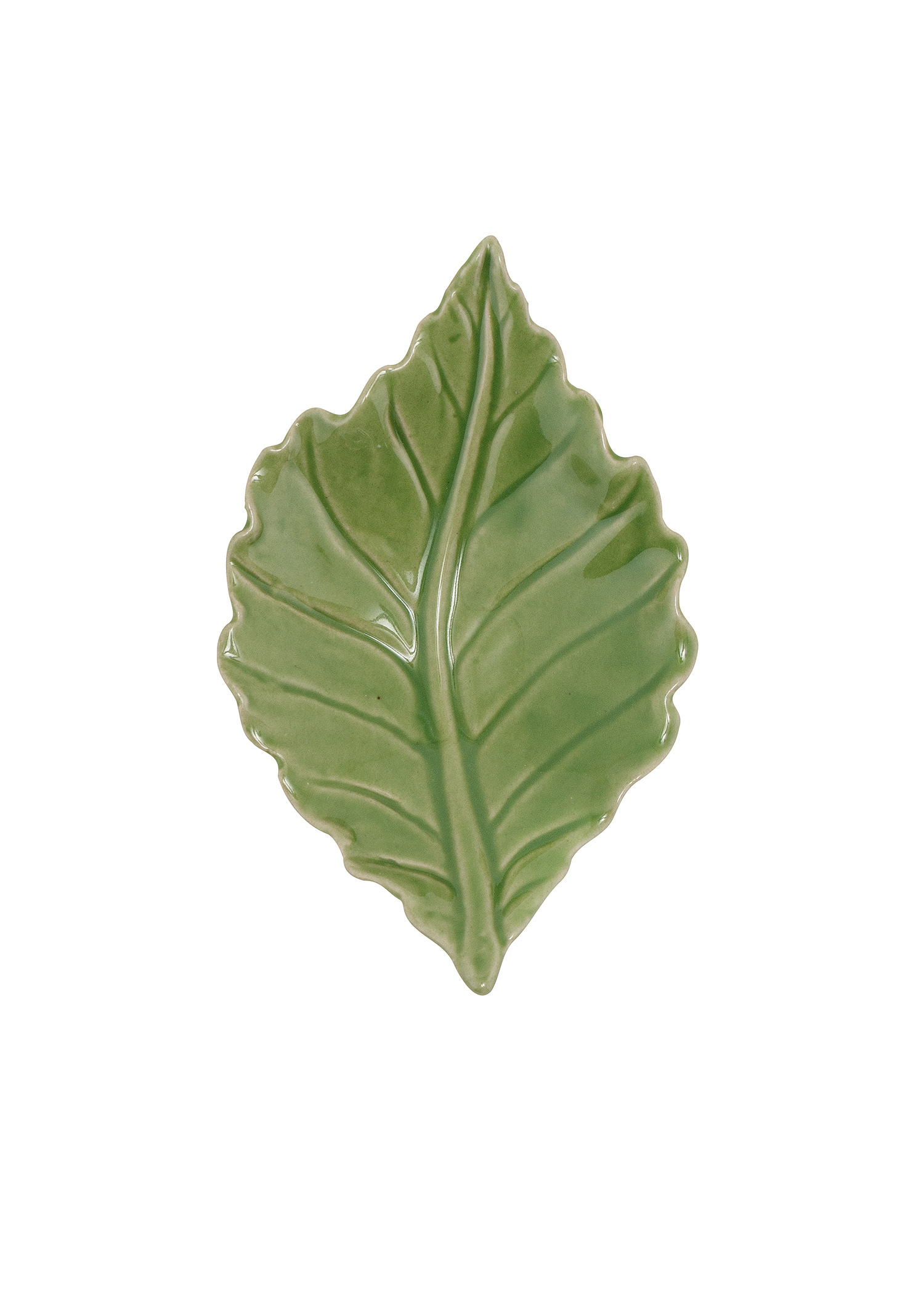 Small leaf-shaped tray