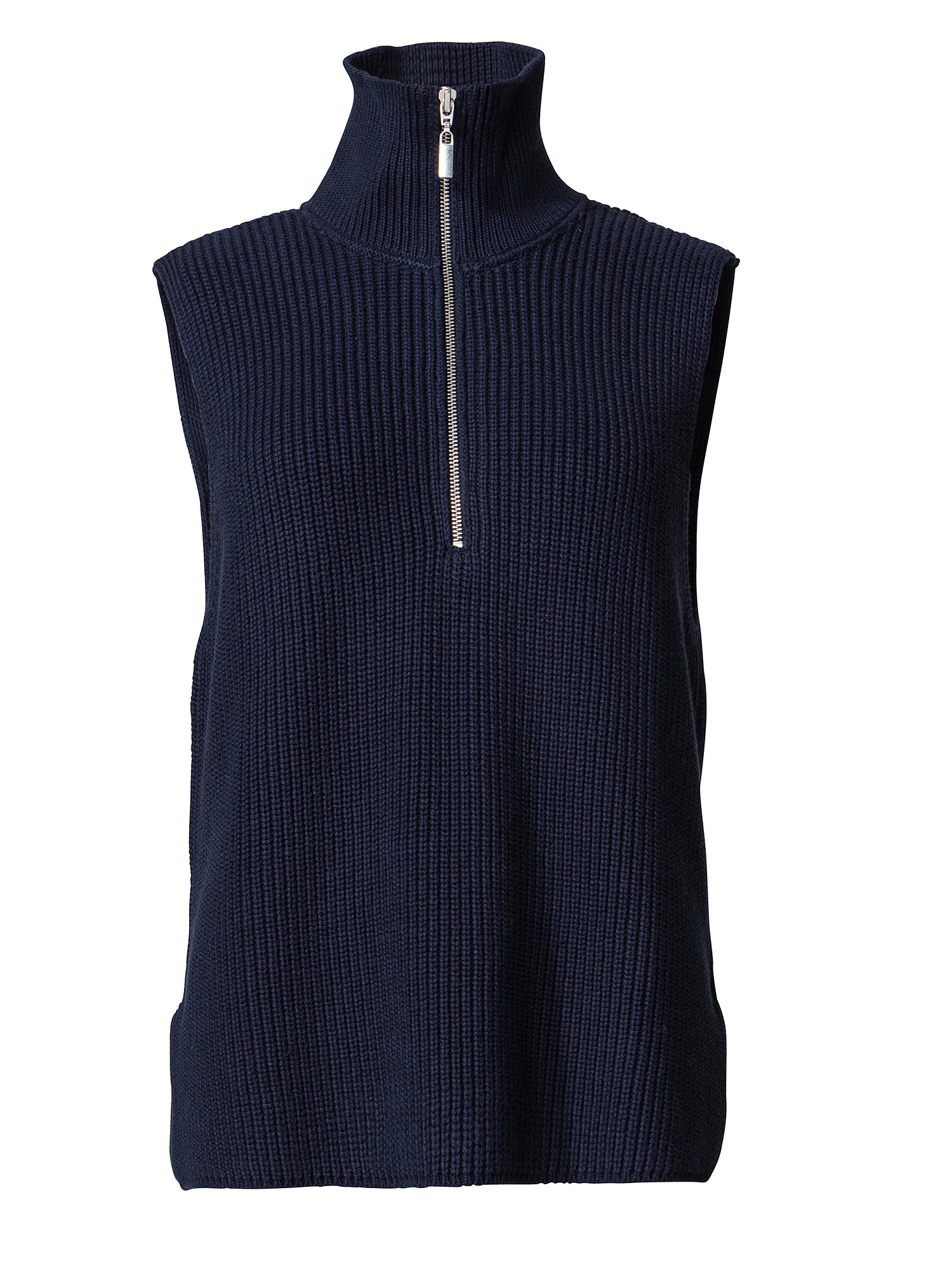 Knitted vest with zipper thumbnail 10