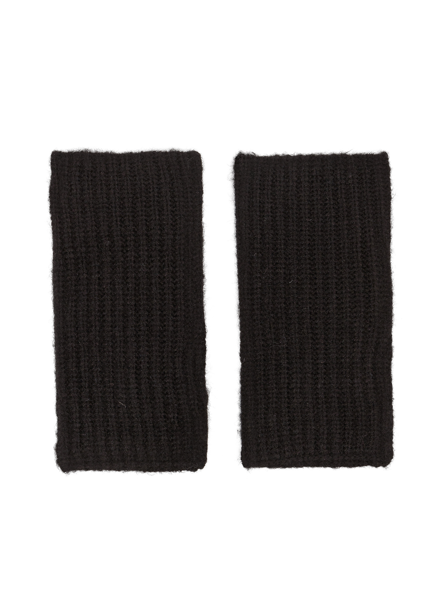 Cable knit wrist warmers thumbnail 1