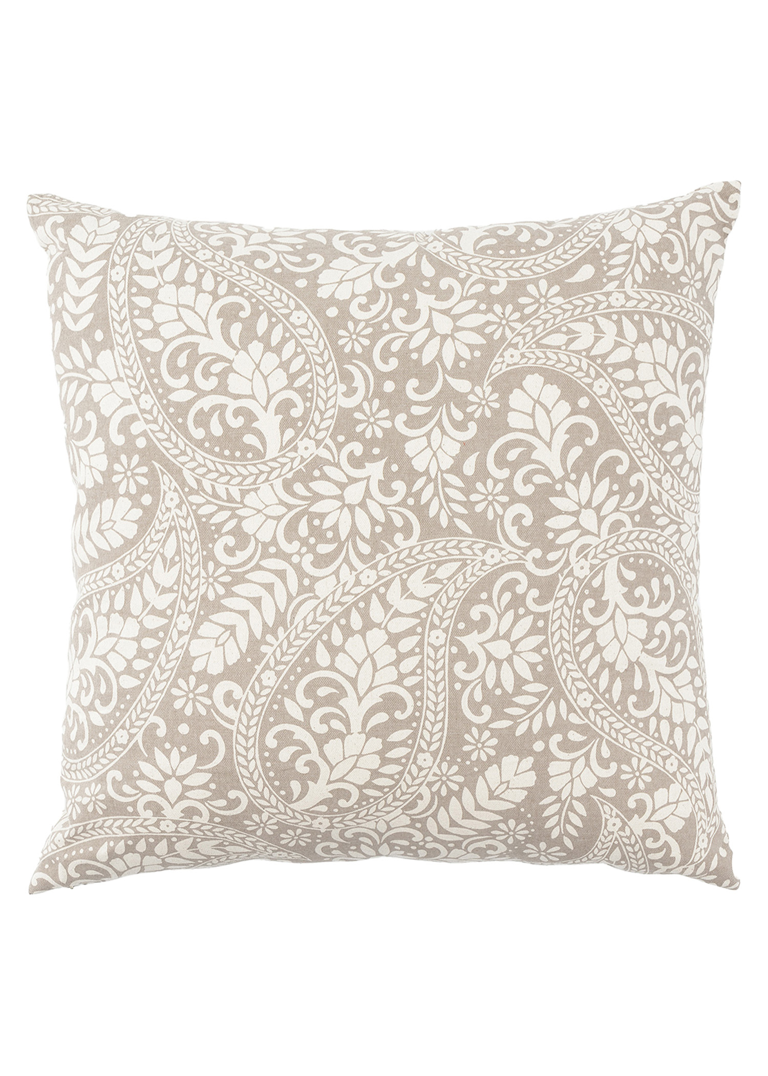 Patterned cotton cushion Image 0