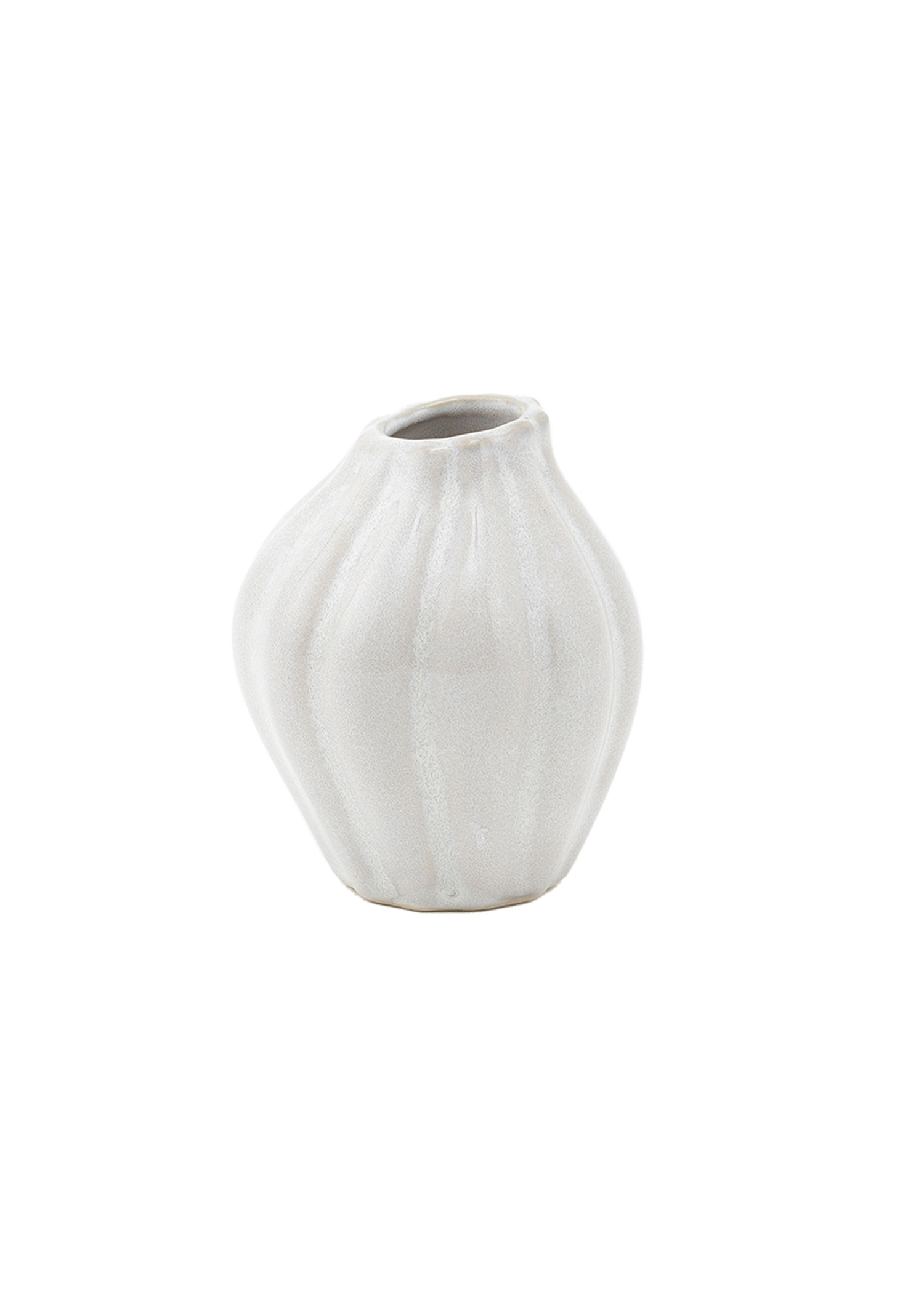 White mini vase thumbnail 0