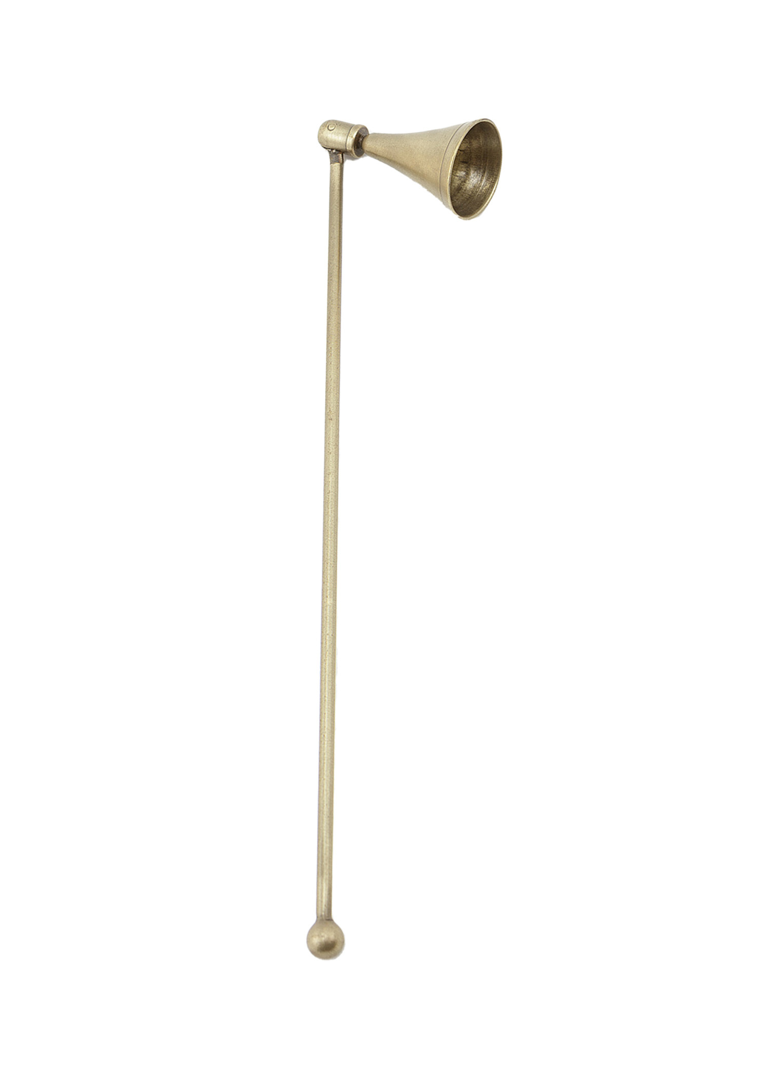 Candle snuffer in brass