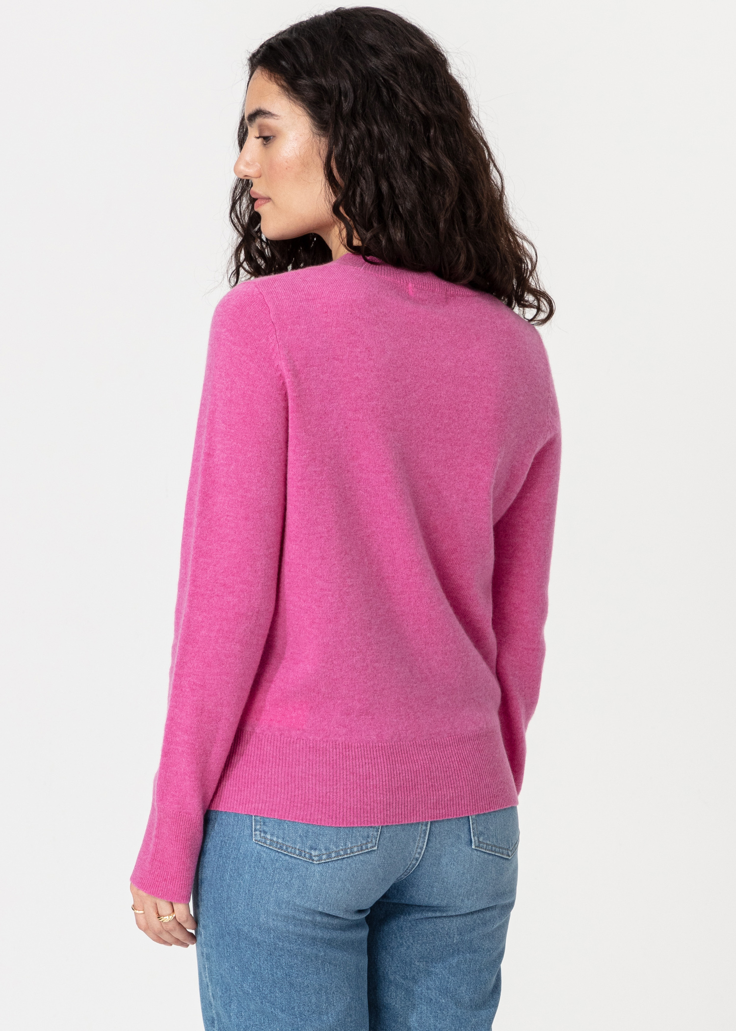 Sweater in cashmere and wool thumbnail 6