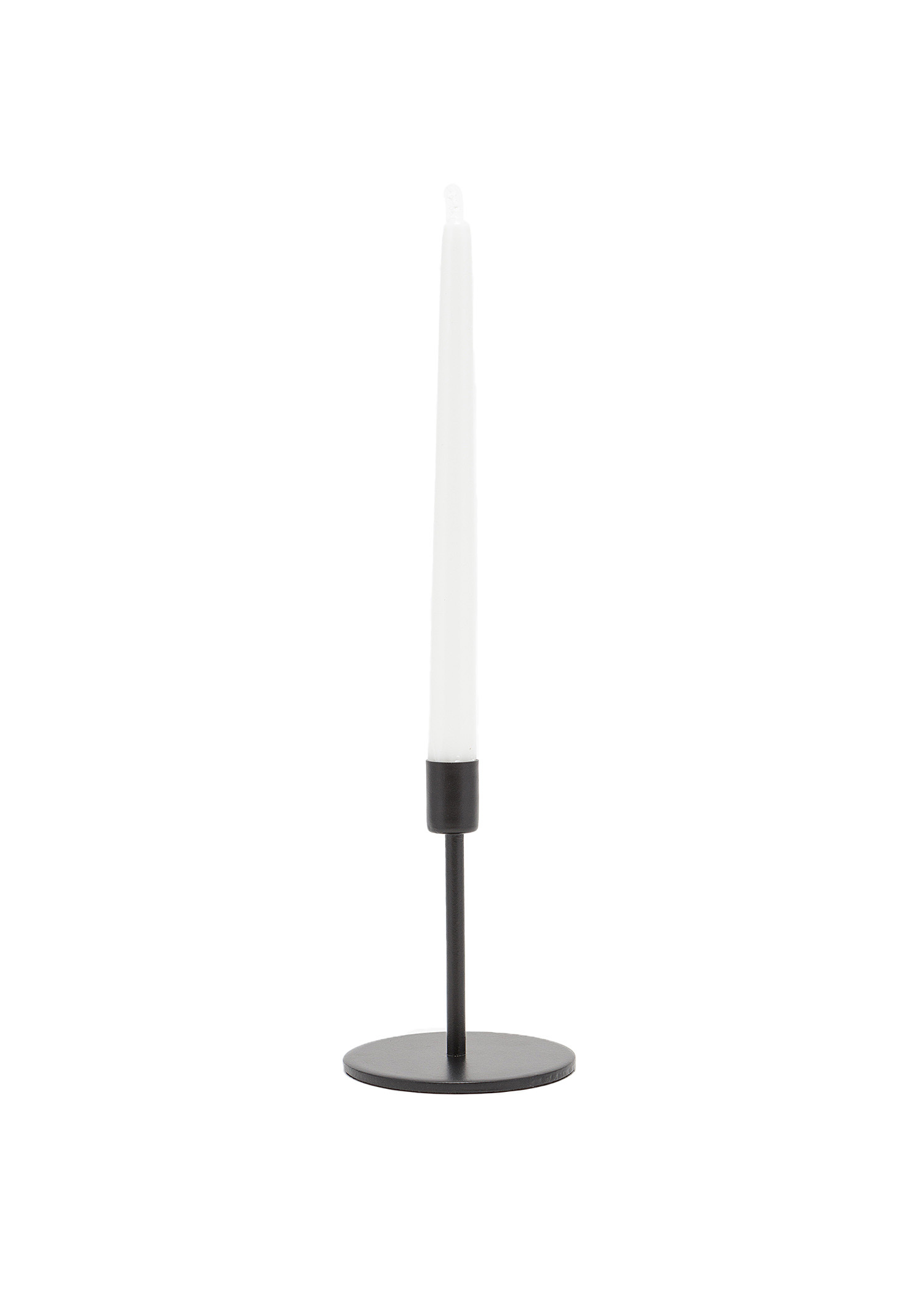 Small iron candle holder thumbnail 0