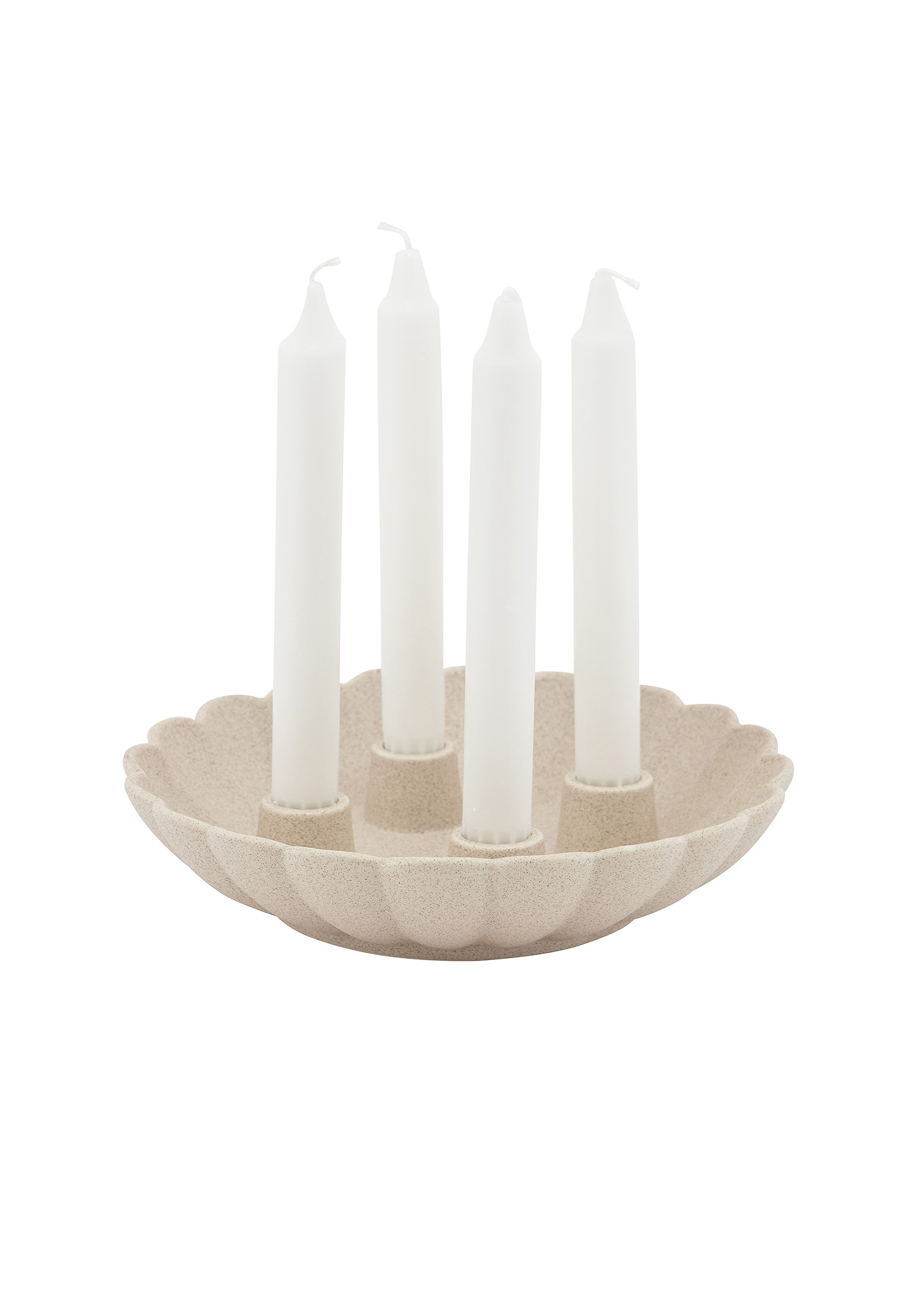 Stoneware advent candle holder Image 0