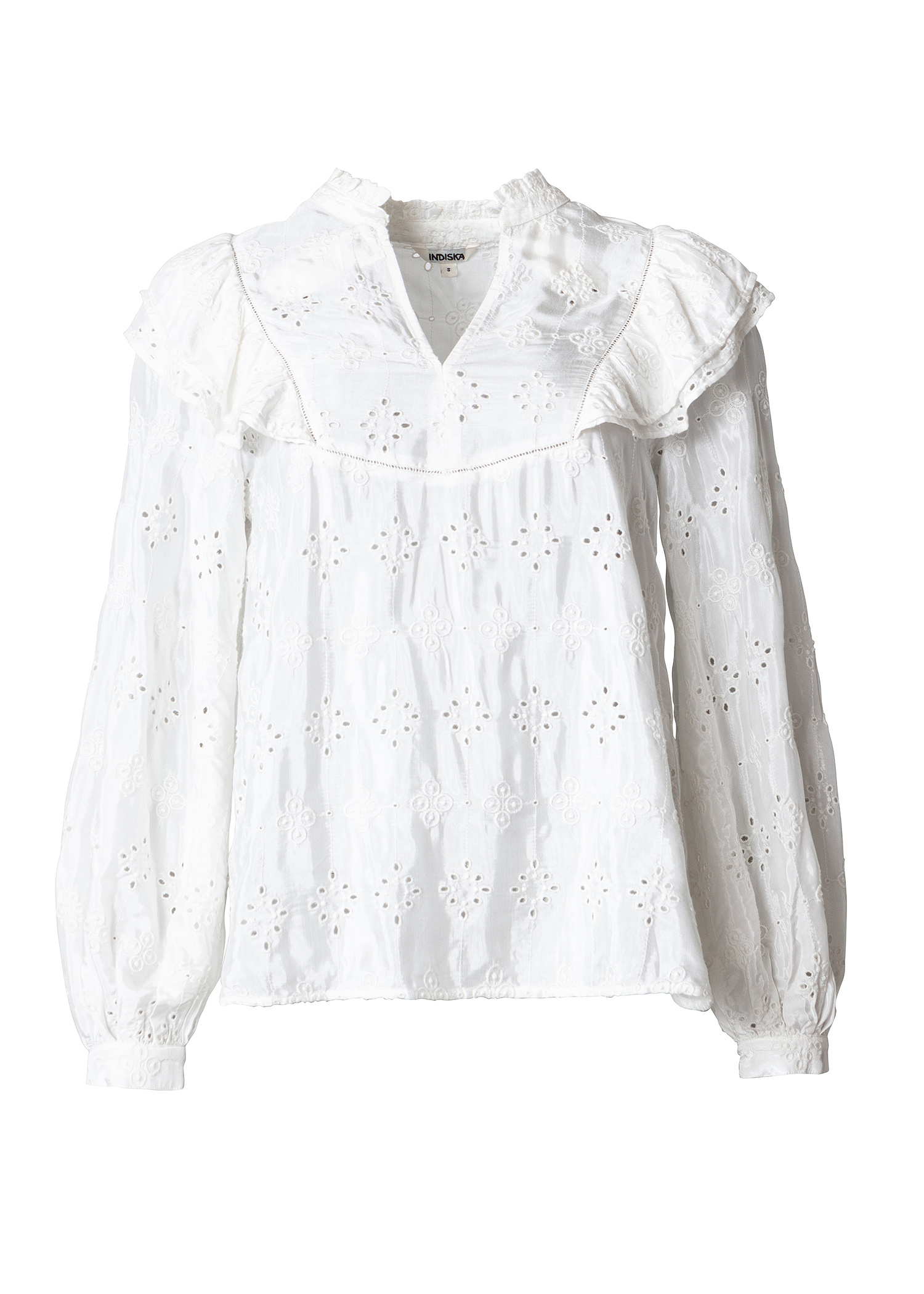 Broderie anglaise blouse thumbnail 4