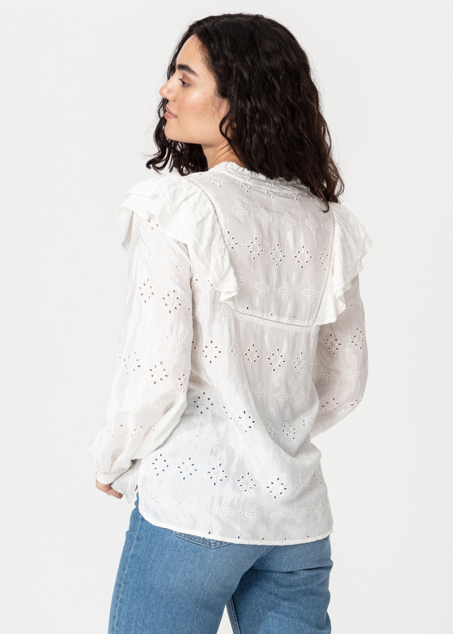 Bluse i broderie anglaise thumbnail 6