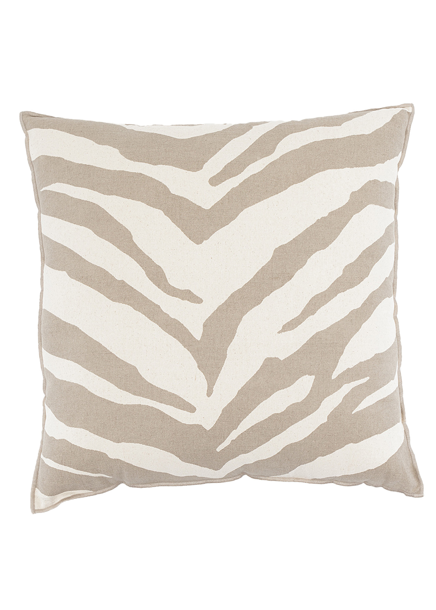 Zebra patterned cushion Image 0