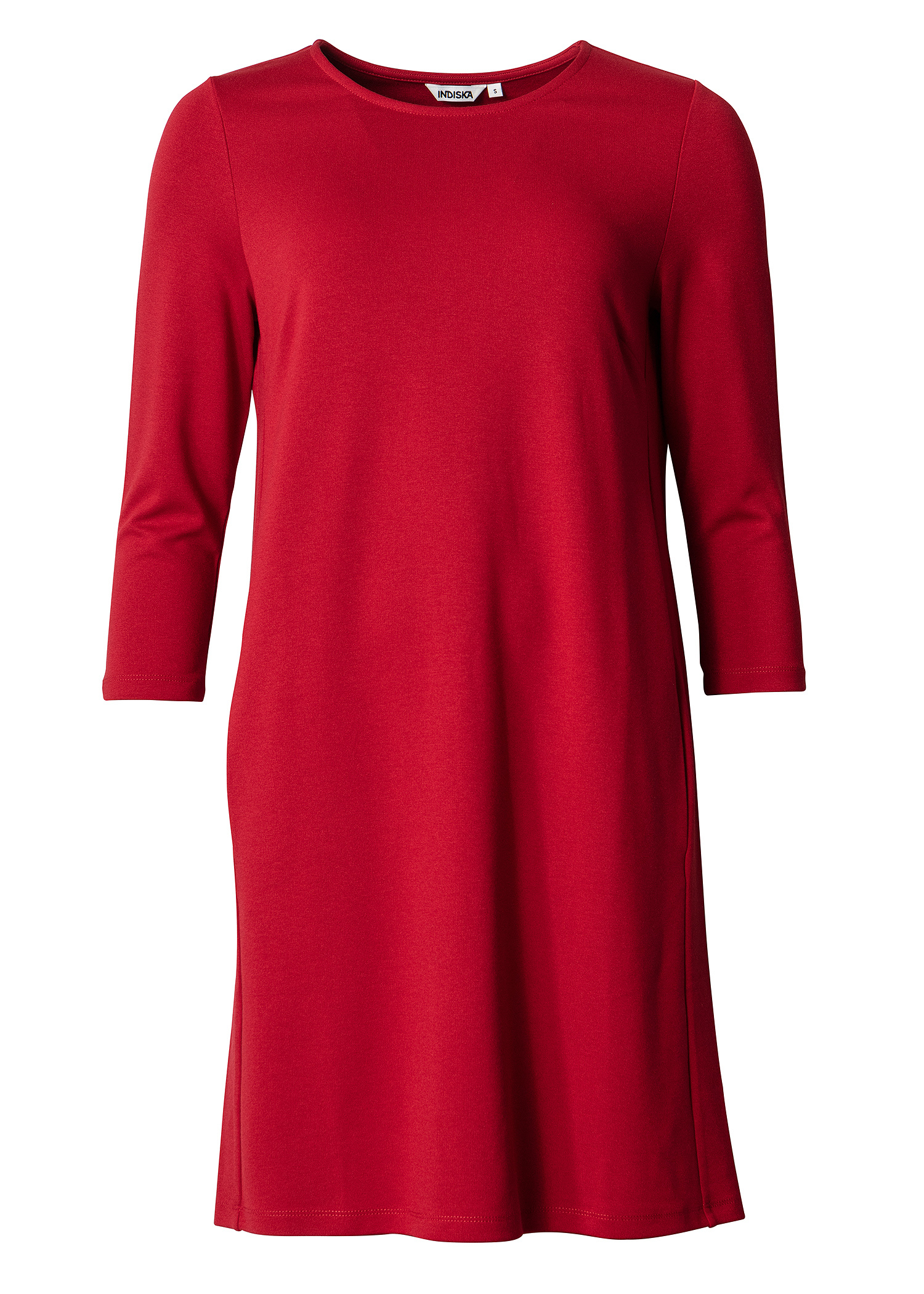 Red 3/4 sleeved tunic thumbnail 4