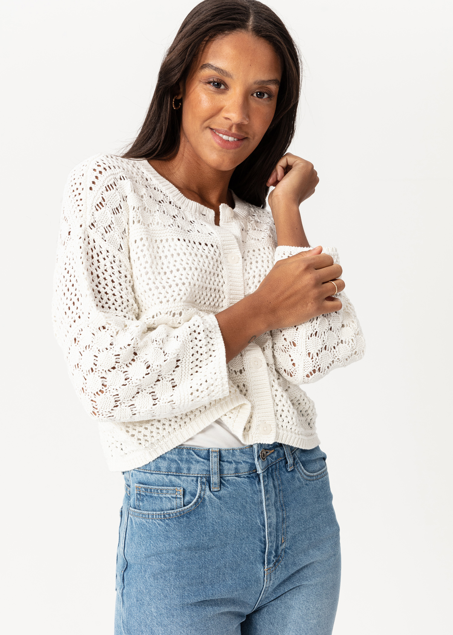 Knitted cardigan thumbnail 1