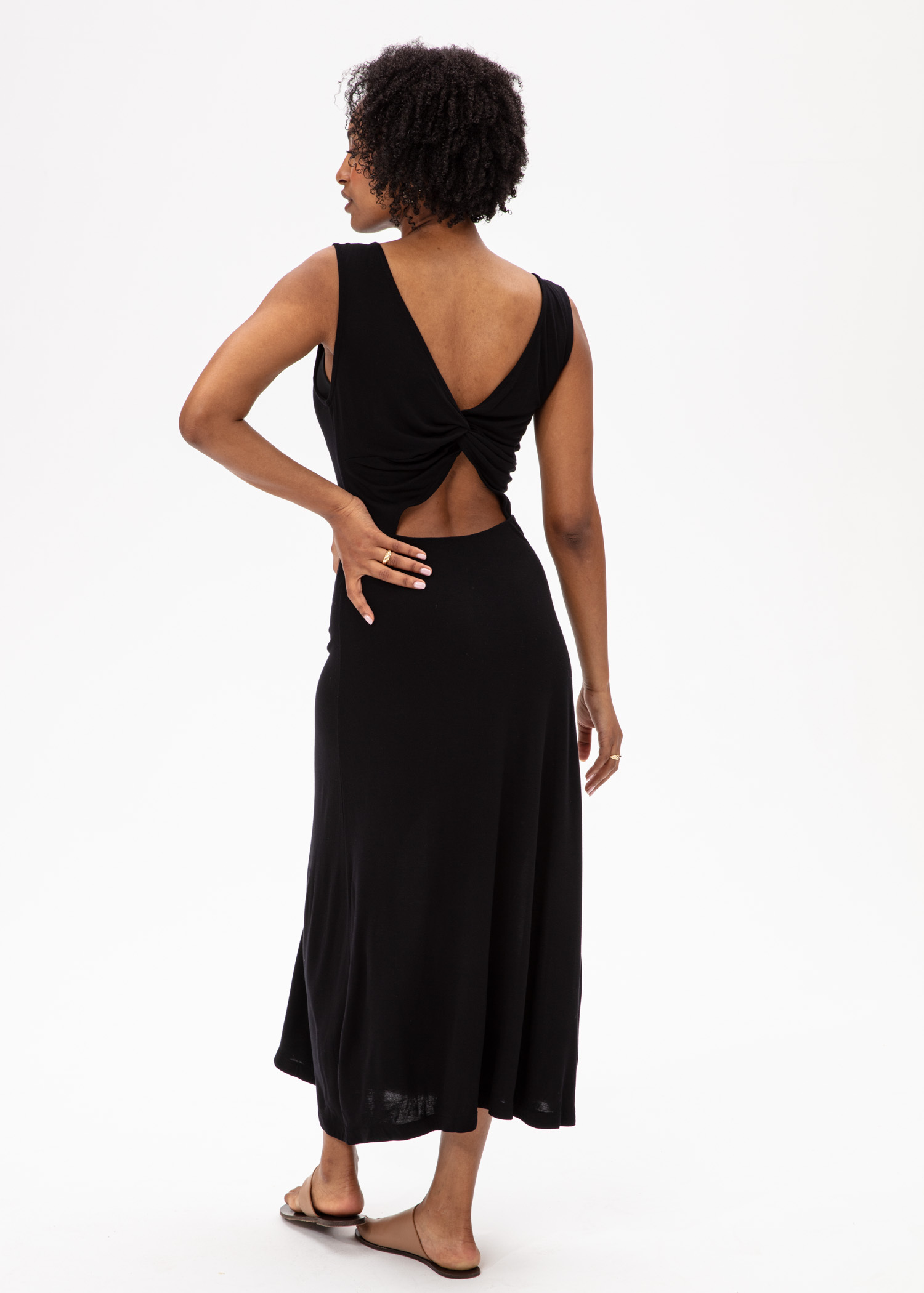 Black sleeveless dress Image 0