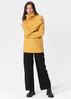 Heavy knitted roll-neck sweater thumbnail 2