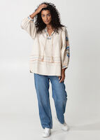 Embroidered, long sleeved blouse thumbnail 6